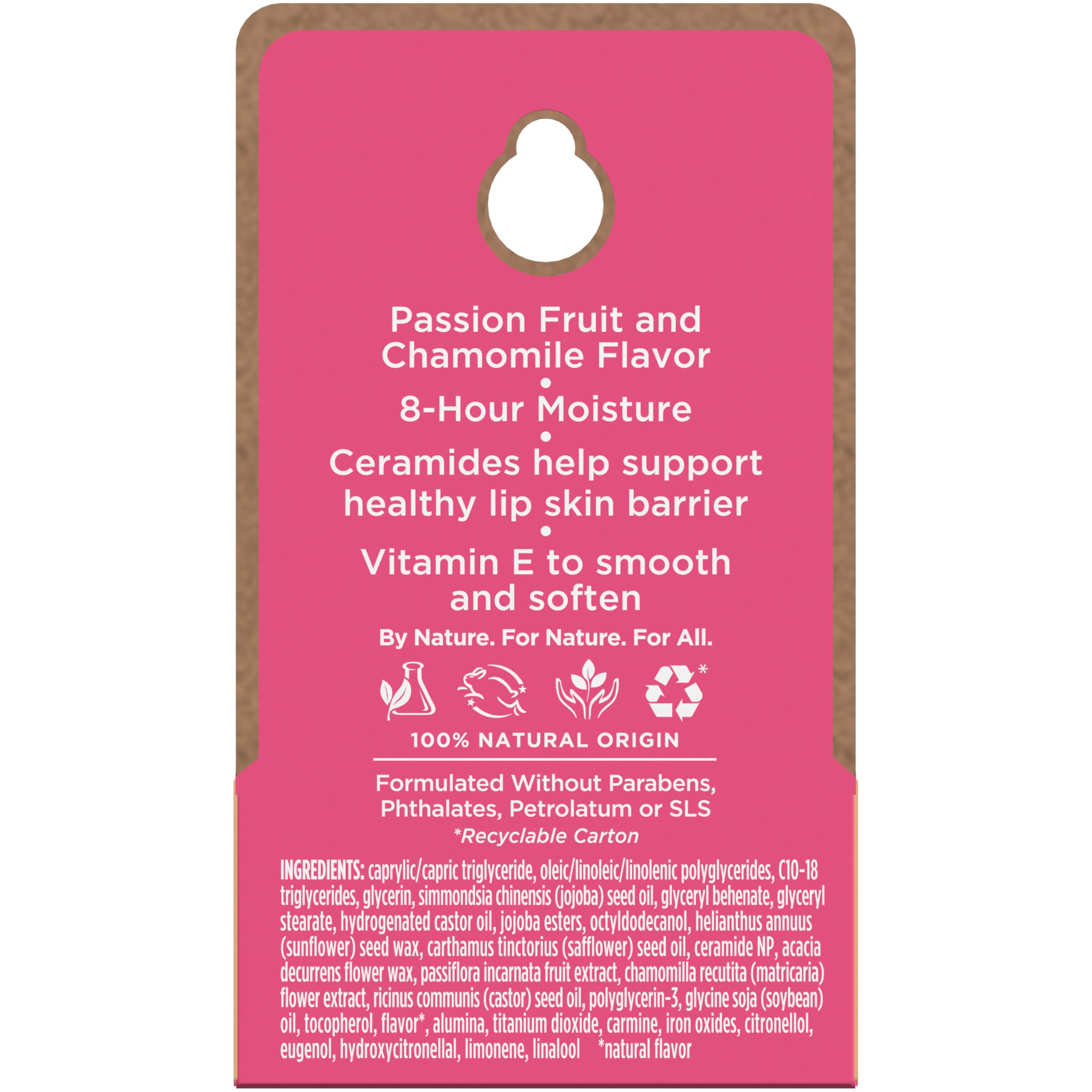 Burt's Bees Overnight Lip Sleeping Mask, 0.25 oz - Moisturizing, Hydrating, Exfoliating, Reduces Fine Lines, Ceramide Infused, Passionfruit Scent Halalzen