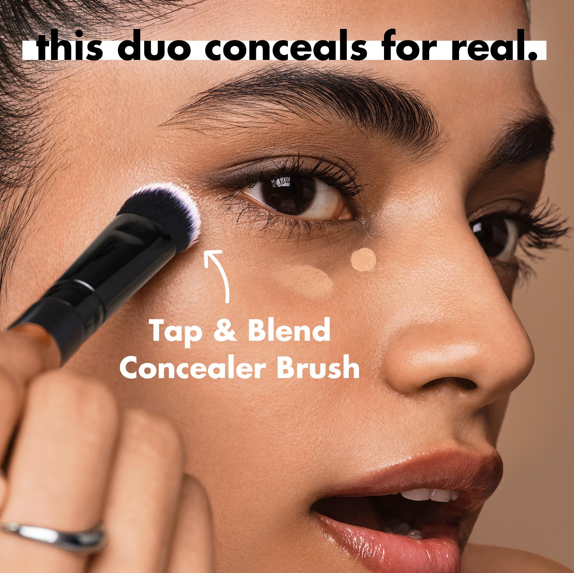e.l.f. Soft Glam Satin Concealer, Medium Coverage for Blemishes & Under-Eye, Crease-Resistant, Long-Lasting, Vegan & Cruelty-Free, 13 Fair Neutral Halalzen