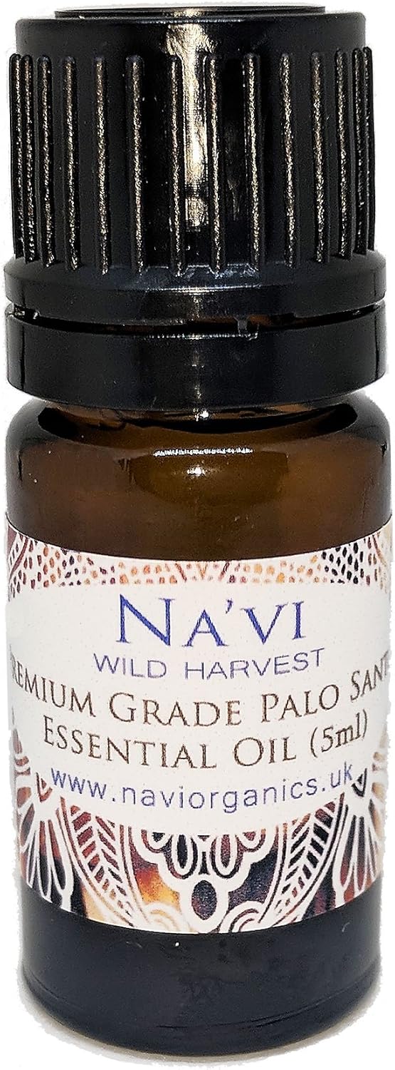 Na'vi Organics Palo Santo Essential Oil - 100 Percent Pure undiluted Premium Grade Oil, 5 ml
