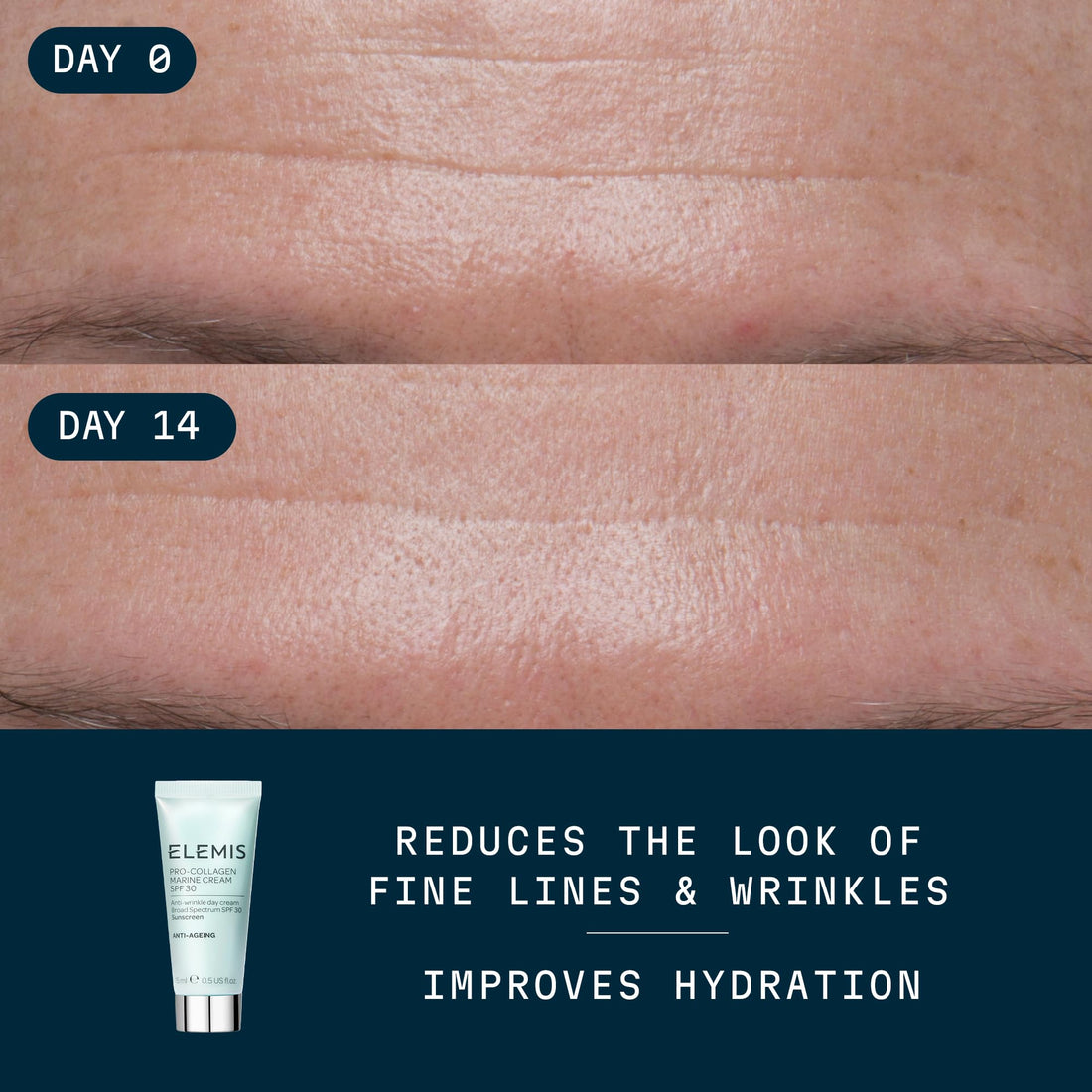 ELEMIS Pro-Collagen Marine Cream SPF 30, Lightweight Anti-Wrinkle Daily Facial Moisturizer Halalzen