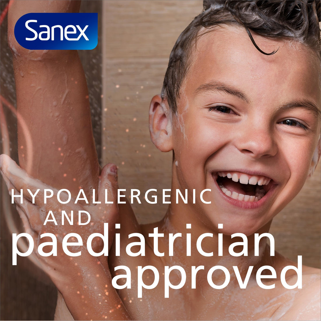 Sanex Expert Skin Health Head to Toe Kids’ Body Wash 720ml - protects delicate skin - children’s shower gel - gently cleanses - 12h hydration - dermatologically tested - paediatrician approved