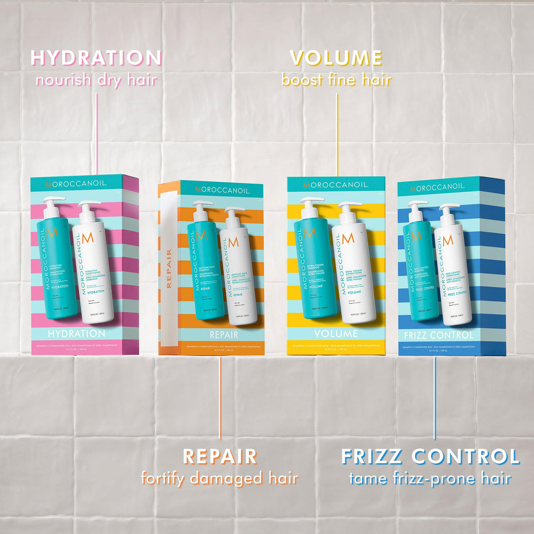 Moroccanoil Shampoo & Conditioner Half-Liter Set