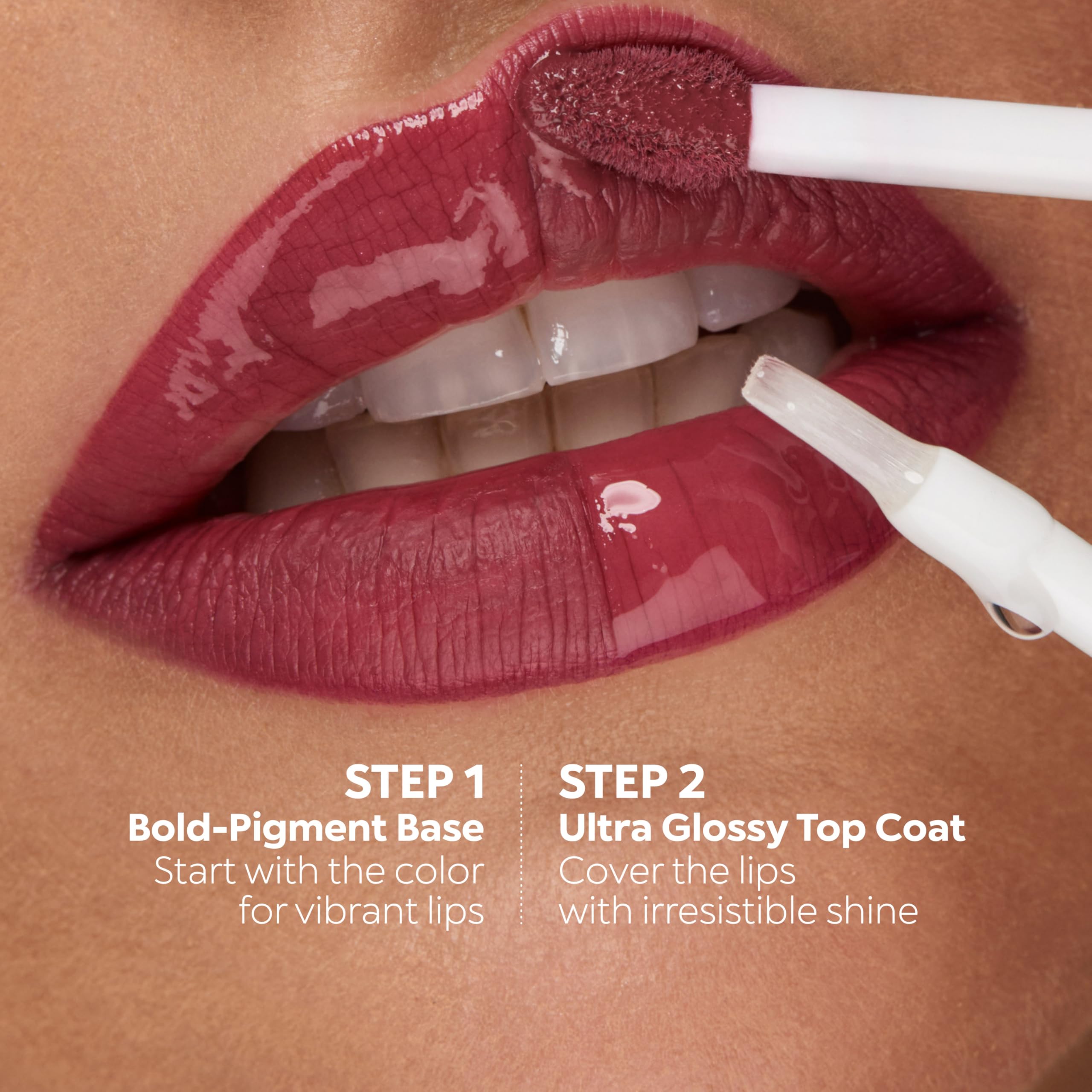 KIKO Milano Unlimited Double Touch 120, Liquid Lipstick With A Bright Finish In A Two-Step Application. Lasts Up To 12 Hours. No-Transfer Base Colour Halalzen