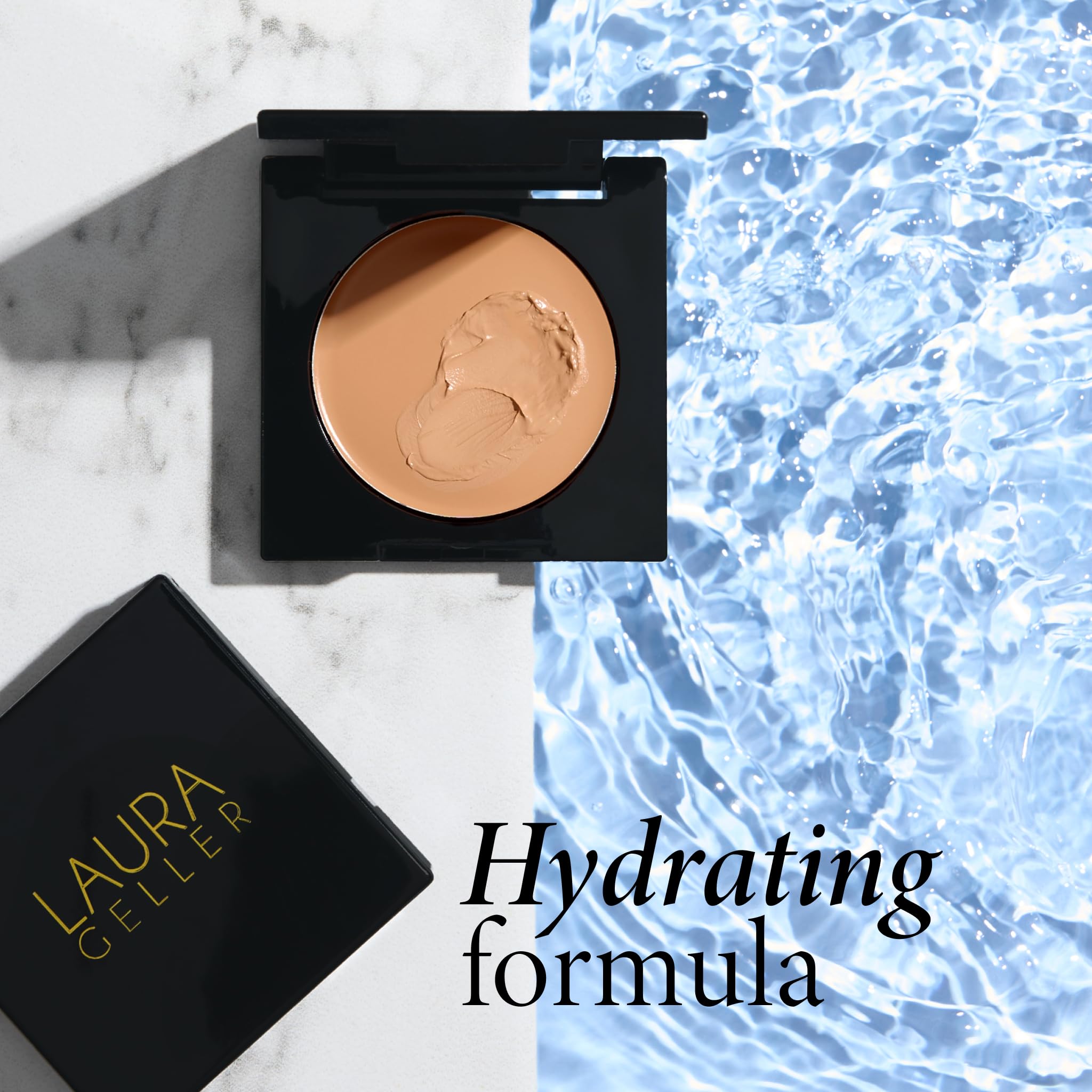 LAURA GELLER NEW YORK Seamless Finish Full Coverage Concealer, Fair Halalzen