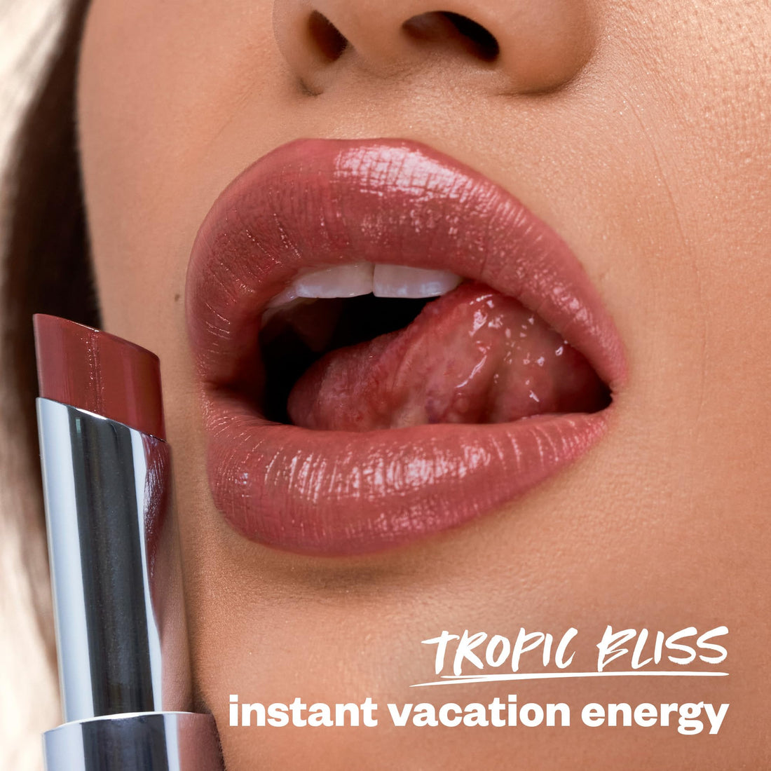 Kosas Wet Stick Moisturizing Shiny Sheer Lipstick with Ceramides, Hyaluronic acid, Peptides and Mango Butter - Soothes, Softens, and Moisturizes Lips – Heatwave