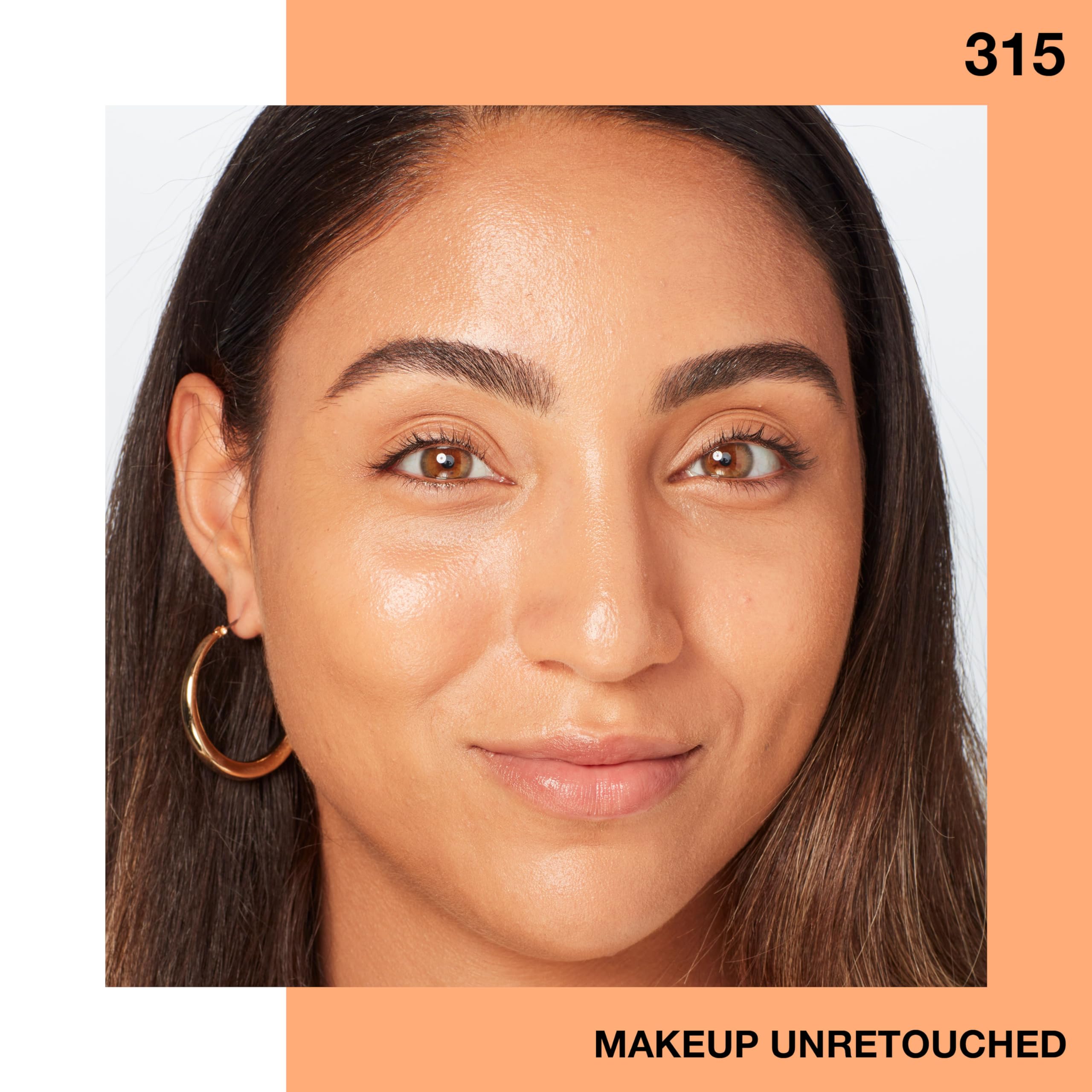 Maybelline Fit Me Dewy + Smooth Liquid Foundation Makeup, Classic Ivory, 1 Count (Packaging May Vary)