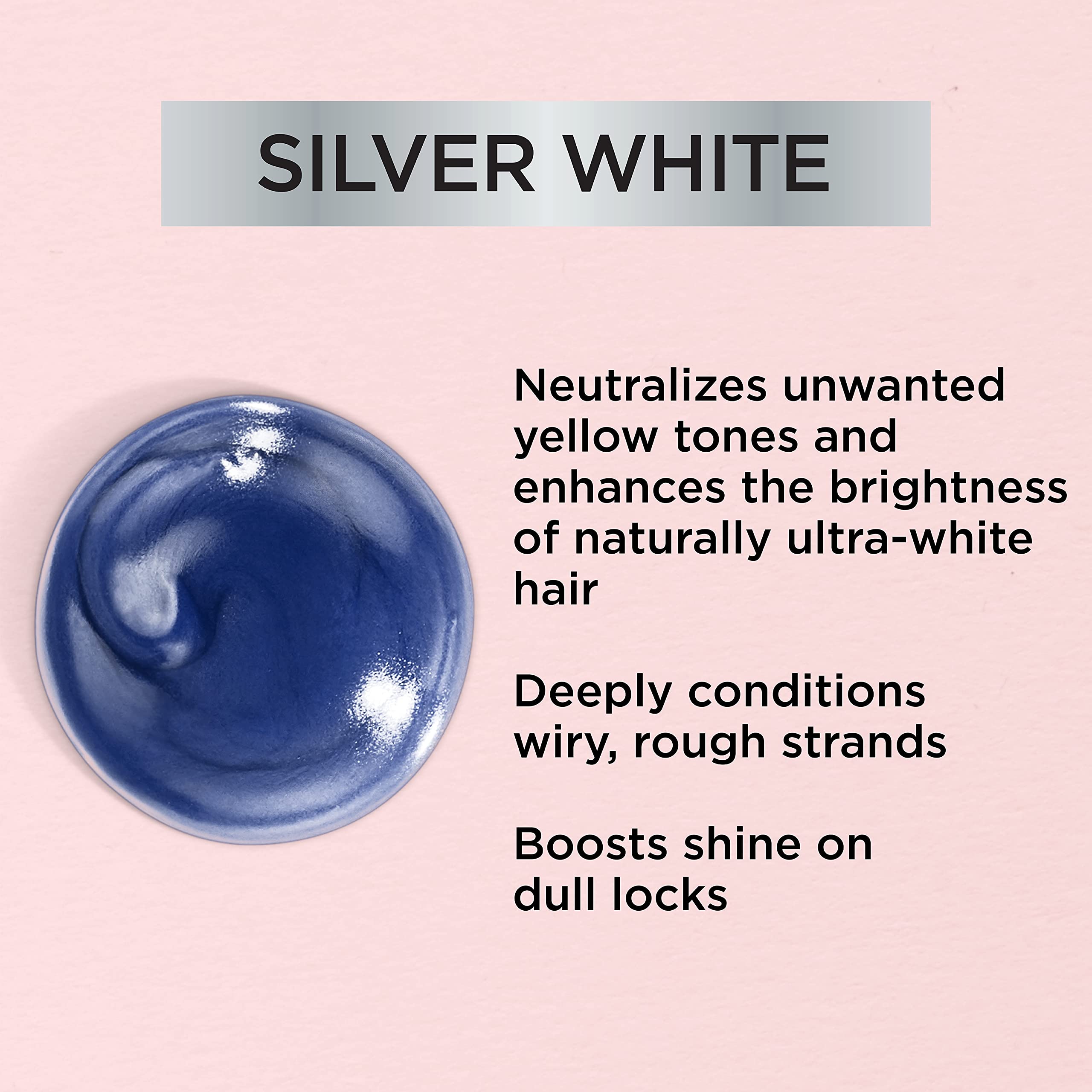 L’Oreal Paris Le Color Gloss One Step In-Shower Toning Hair Gloss for Bleached Hair, Neutralizes Brass, Conditions & Boosts Shine, Platinum Pearl, 4 Ounce