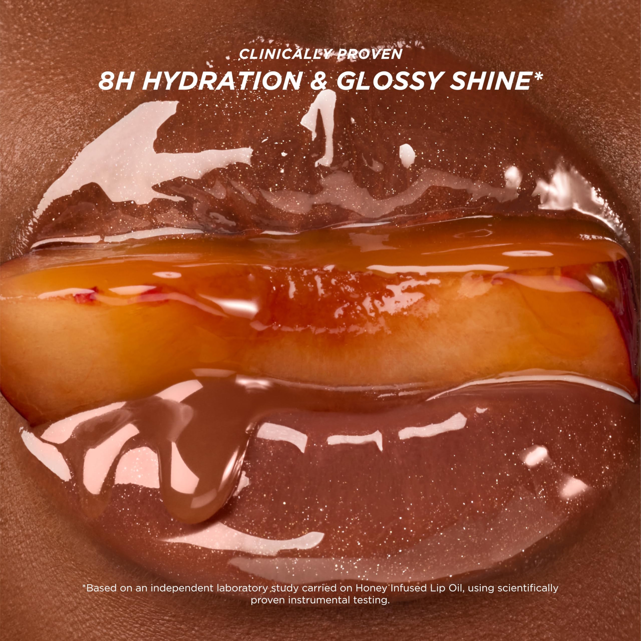 Gisou Honey Infused Lip Oil – Hydrating & Glossy Lip Oil with Jojoba Seed Oil, Non-Sticky Shine, Fresh Honey, 0.27 Fl Oz Halalzen