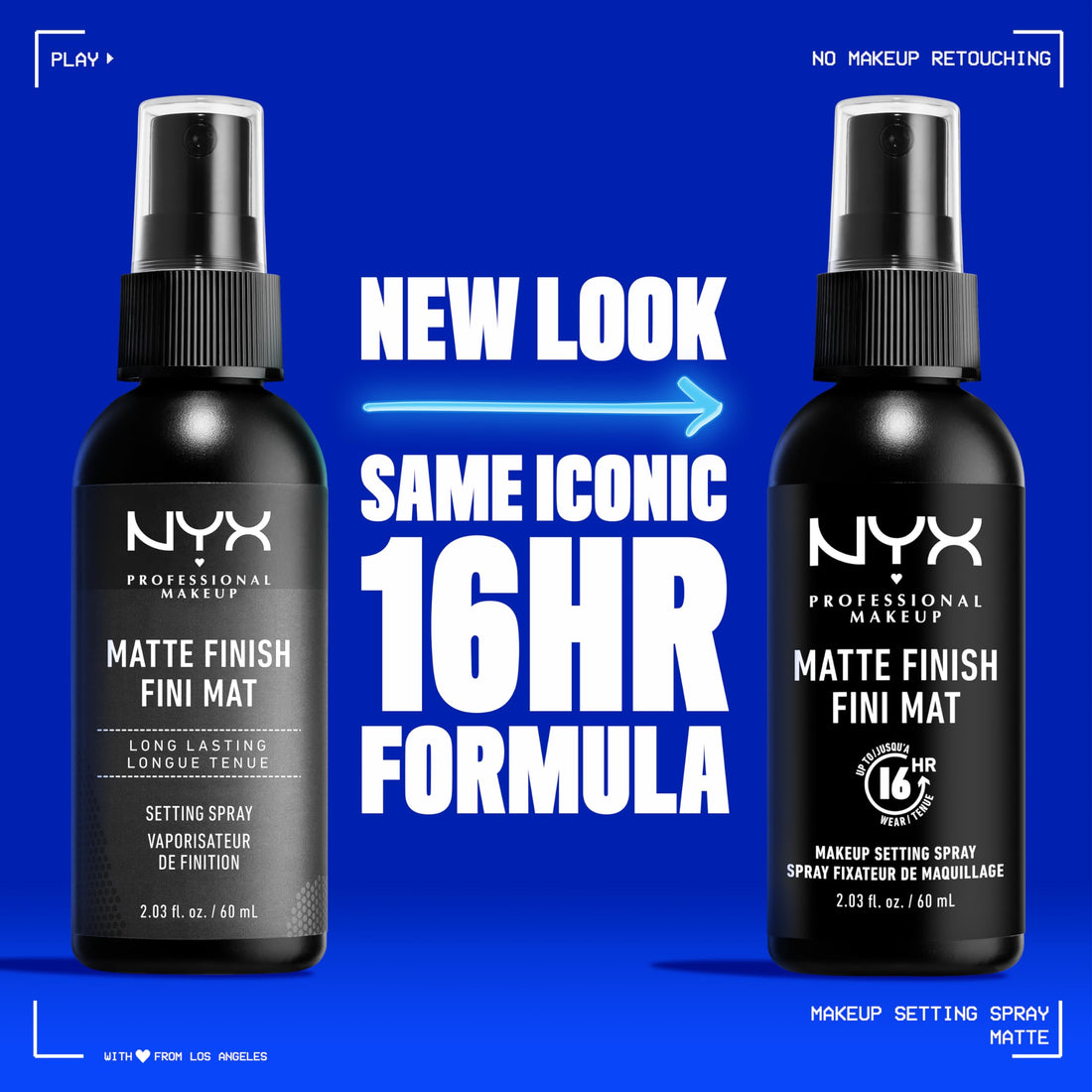 NYX PROFESSIONAL MAKEUP Makeup Setting Spray - Dewy Finish, Long-Lasting Face Mist for up to 16HR Wear, Vegan Formula