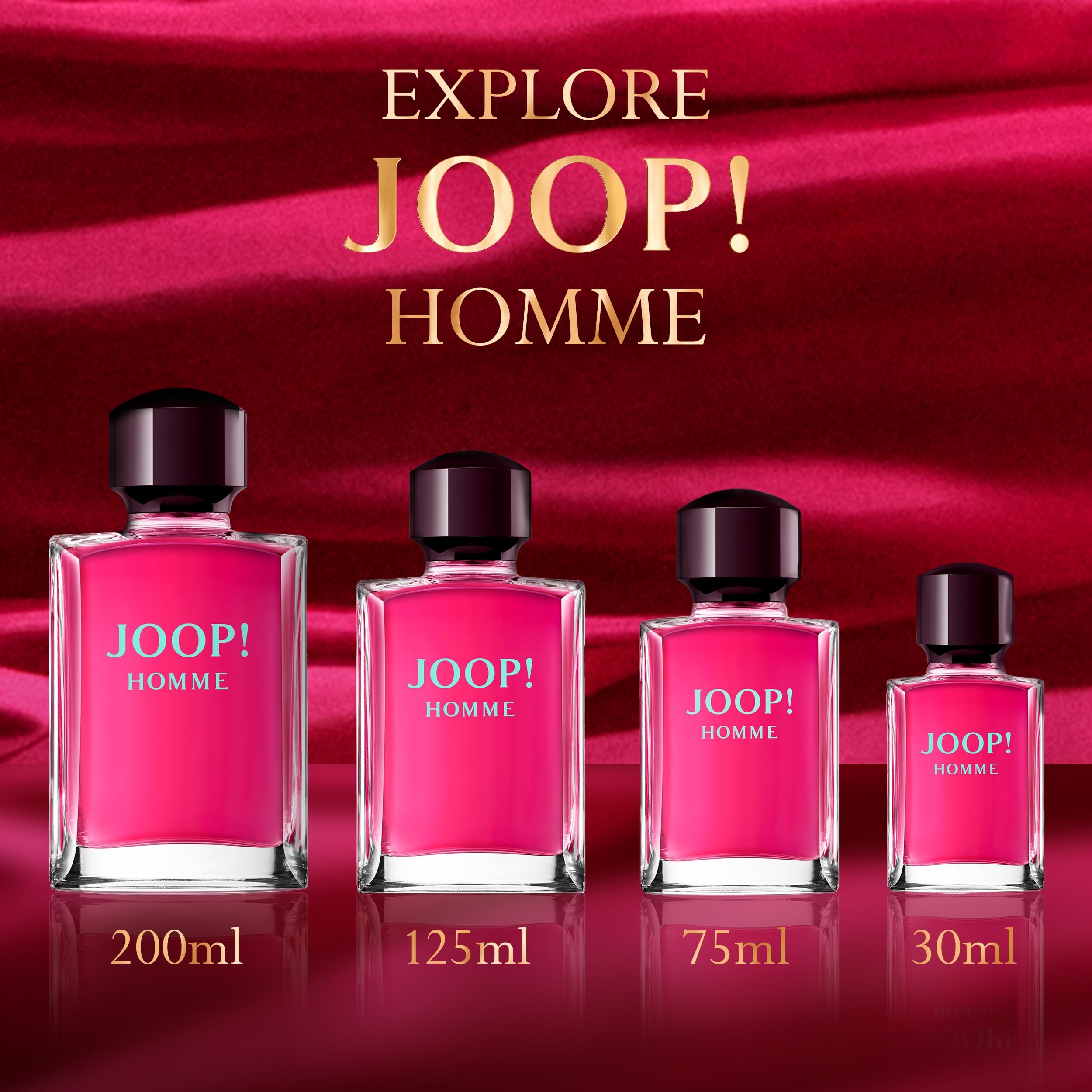 JOOP! Homme - Eau de Toilette for Men - Woody Fragrance with Notes of Orange Blossom, Tonka Bean Accord and Honey - Medium Longevity