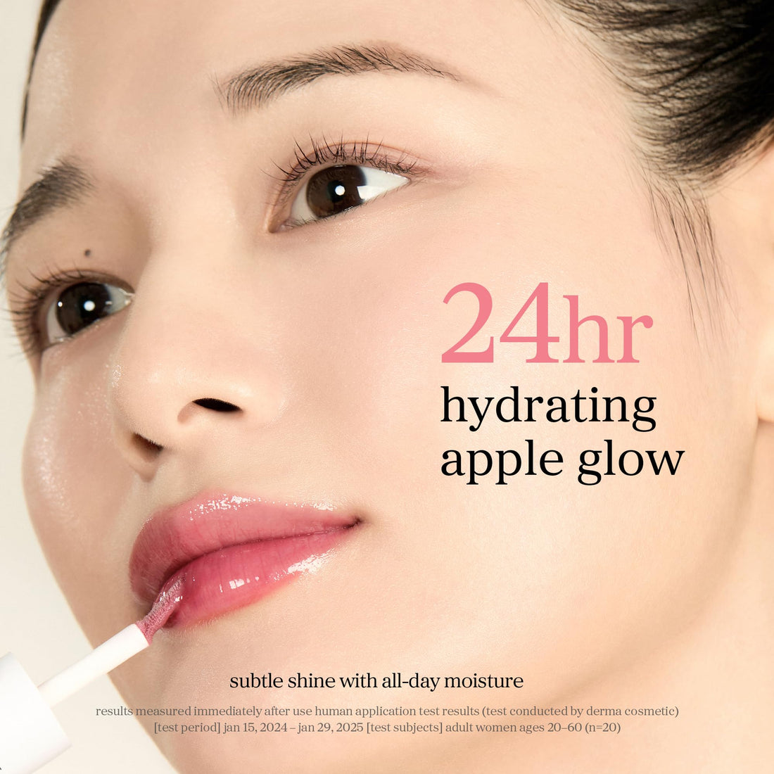 NOONI Korean Lip Oil - Applepeony | Long-Lasting, Moisturizing, Plumping, Revitalizing for Dry Lips, Waterproof, No Peel Off, Hydrating Lip Stain, Stocking Stuffers, Cute Stuff, 0.12 FL Oz Halalzen