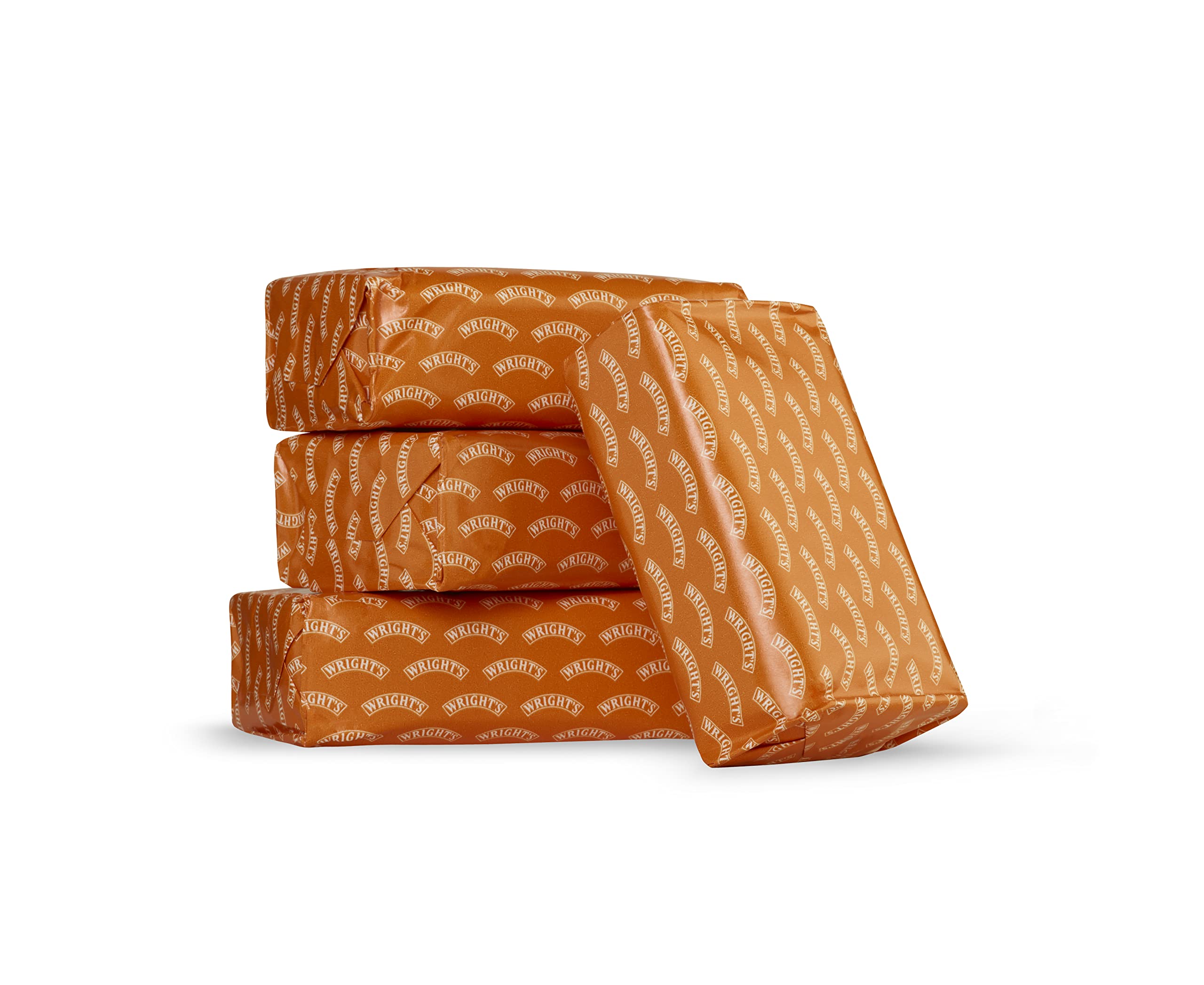 Wright's Coal Tar Soap, for everyday skin cleansing, suitable for all skin types. 4 x 100g bars Halalzen