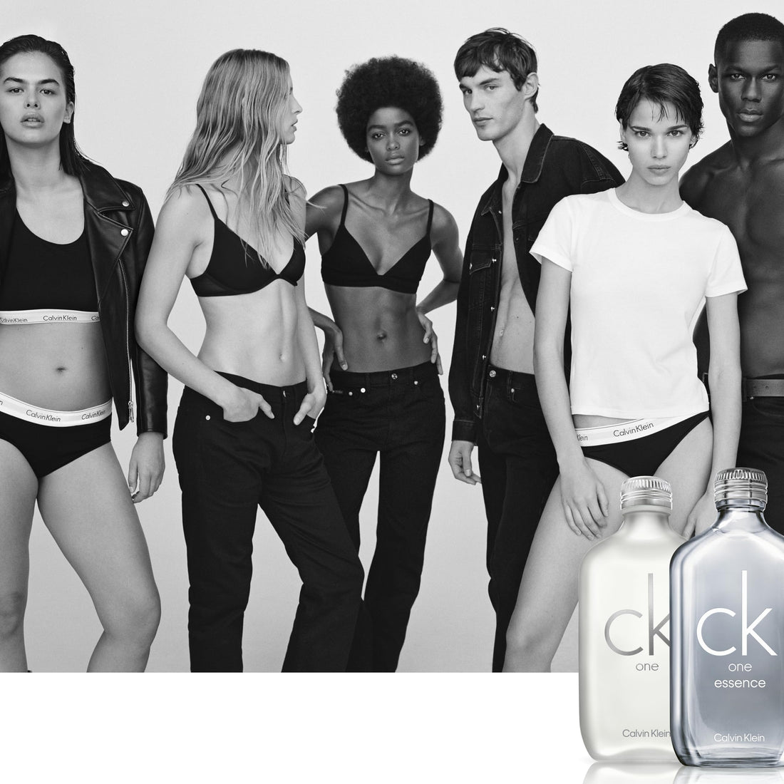Calvin Klein CK One Eau de Toilette – Parfum unisexe agrumes – Avec des notes de thé vert, bergamote, cardamome, violette et ambre – Parfums de luxe unisexes – Parfum longue durée