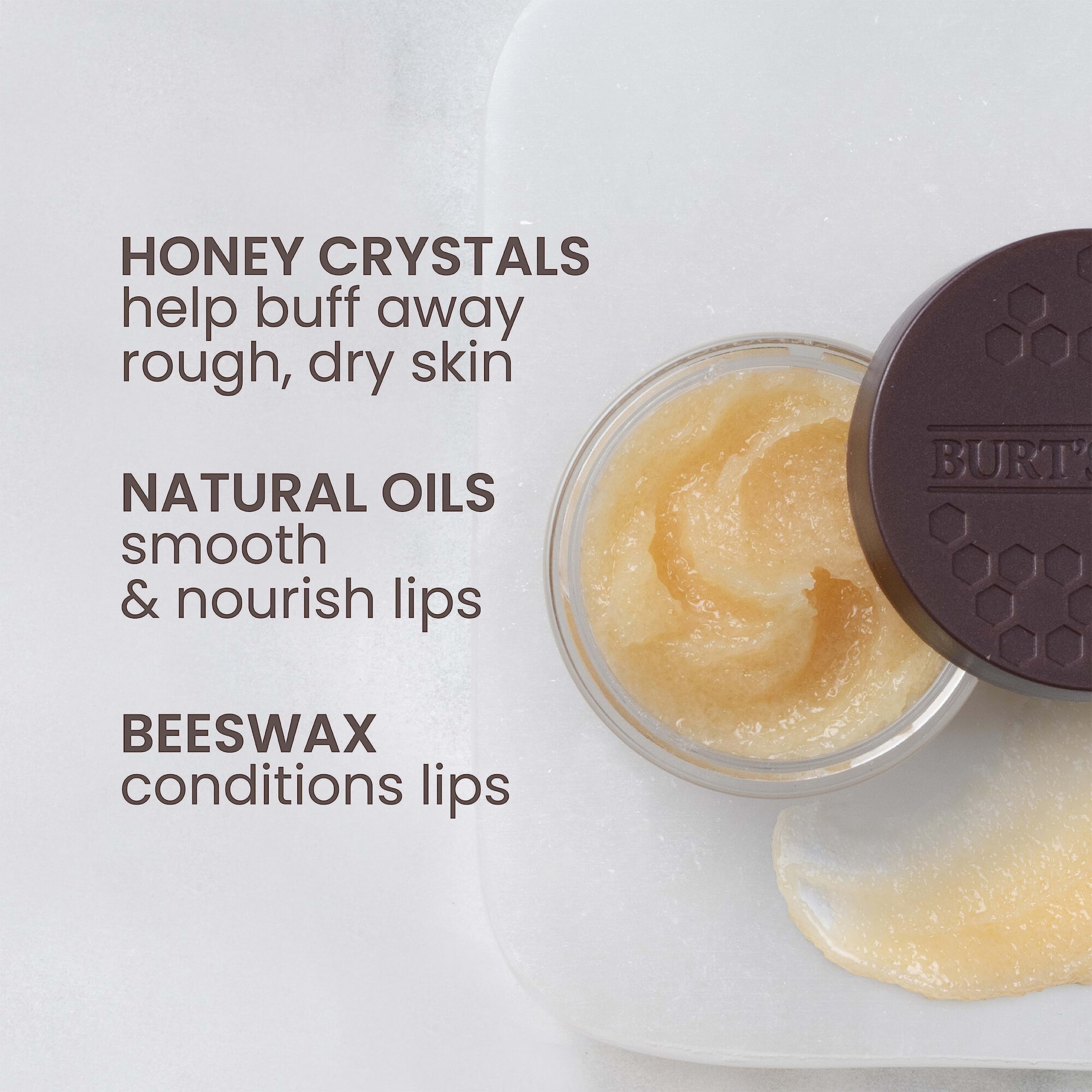 Burt's Bees Overnight Lip Sleeping Mask, 0.25 oz - Moisturizing, Hydrating, Exfoliating, Reduces Fine Lines, Ceramide Infused, Passionfruit Scent Halalzen