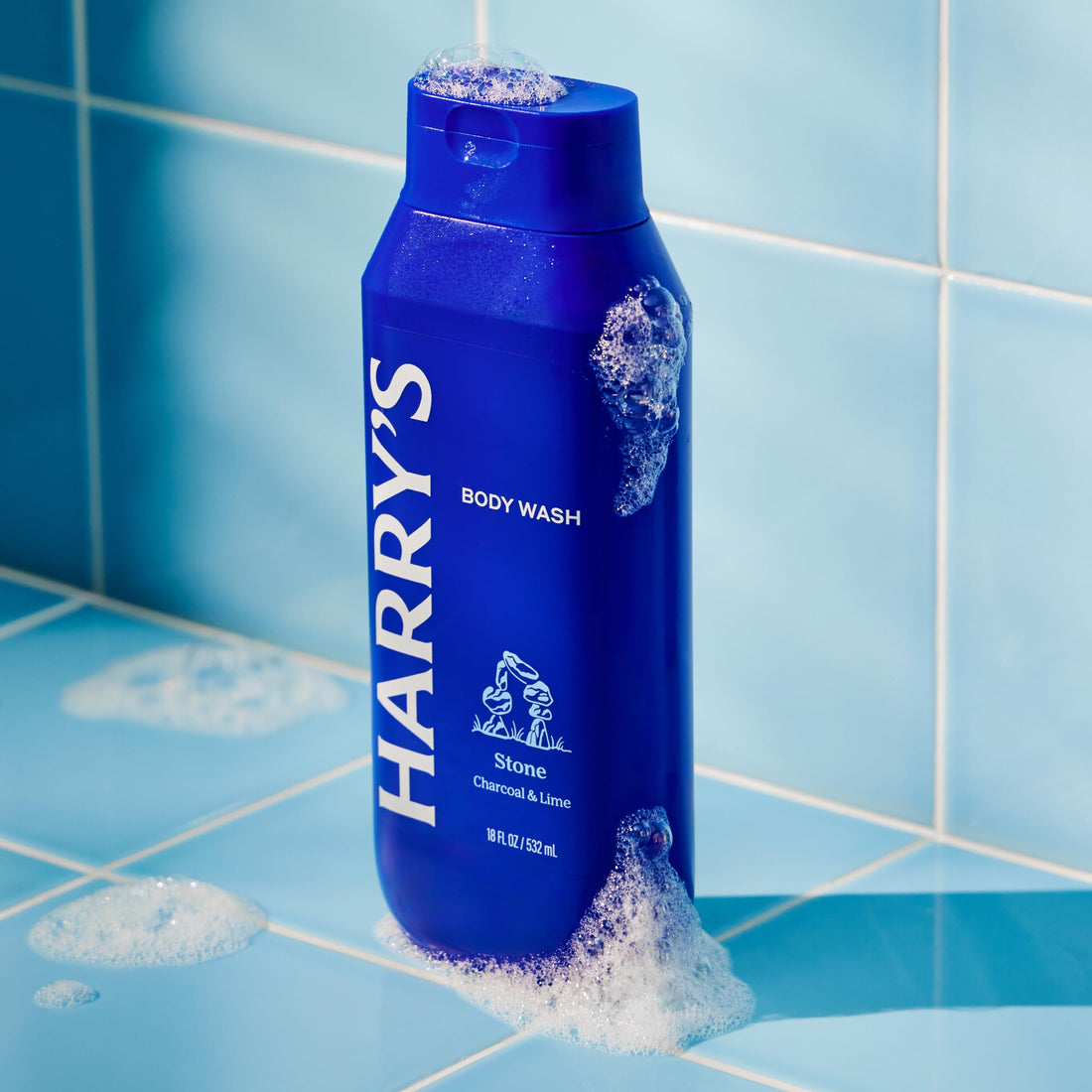 Harry's Men's Body Wash, Fig, 532ml, Pack of 3, Shower Gel for Men - No Parabens, Sulfates or Dyes