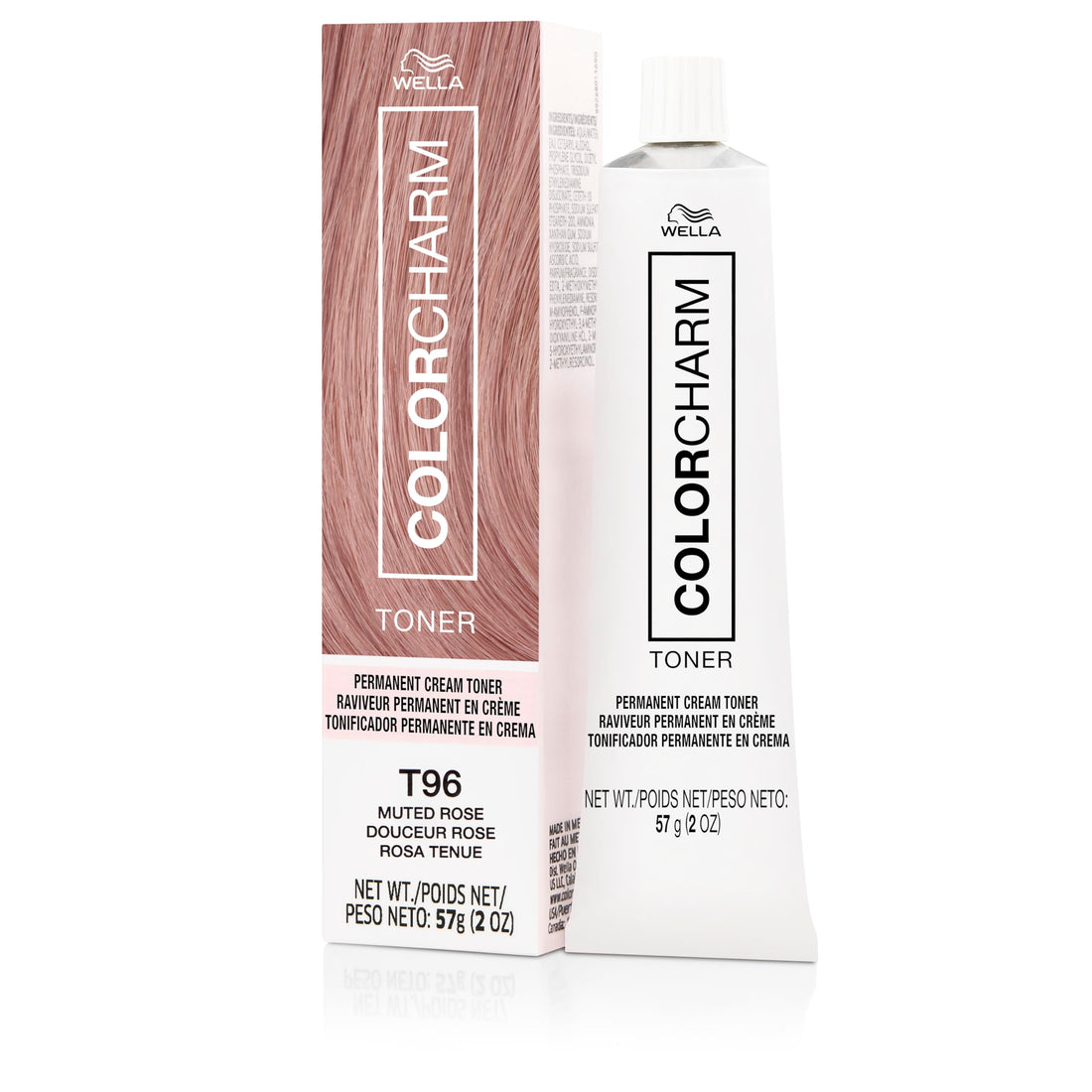 COLORCHARM Permanent Crème Hair Toner | Free of Animal-Derived Ingredients, Parabens Free & Gluten Free | 2 oz