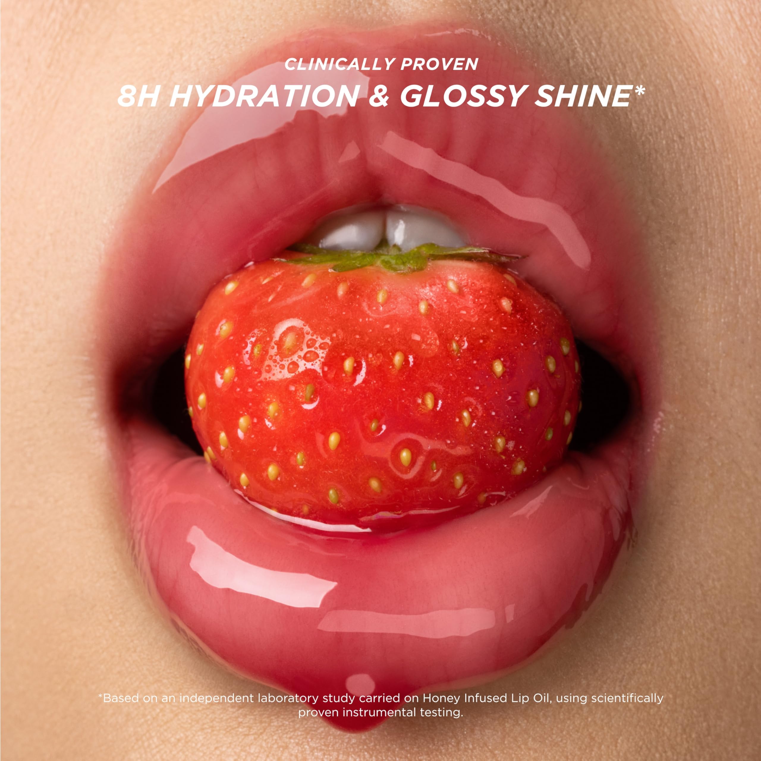 Gisou Honey Infused Lip Oil – Hydrating & Glossy Lip Oil with Jojoba Seed Oil, Non-Sticky Shine, Fresh Honey, 0.27 Fl Oz Halalzen