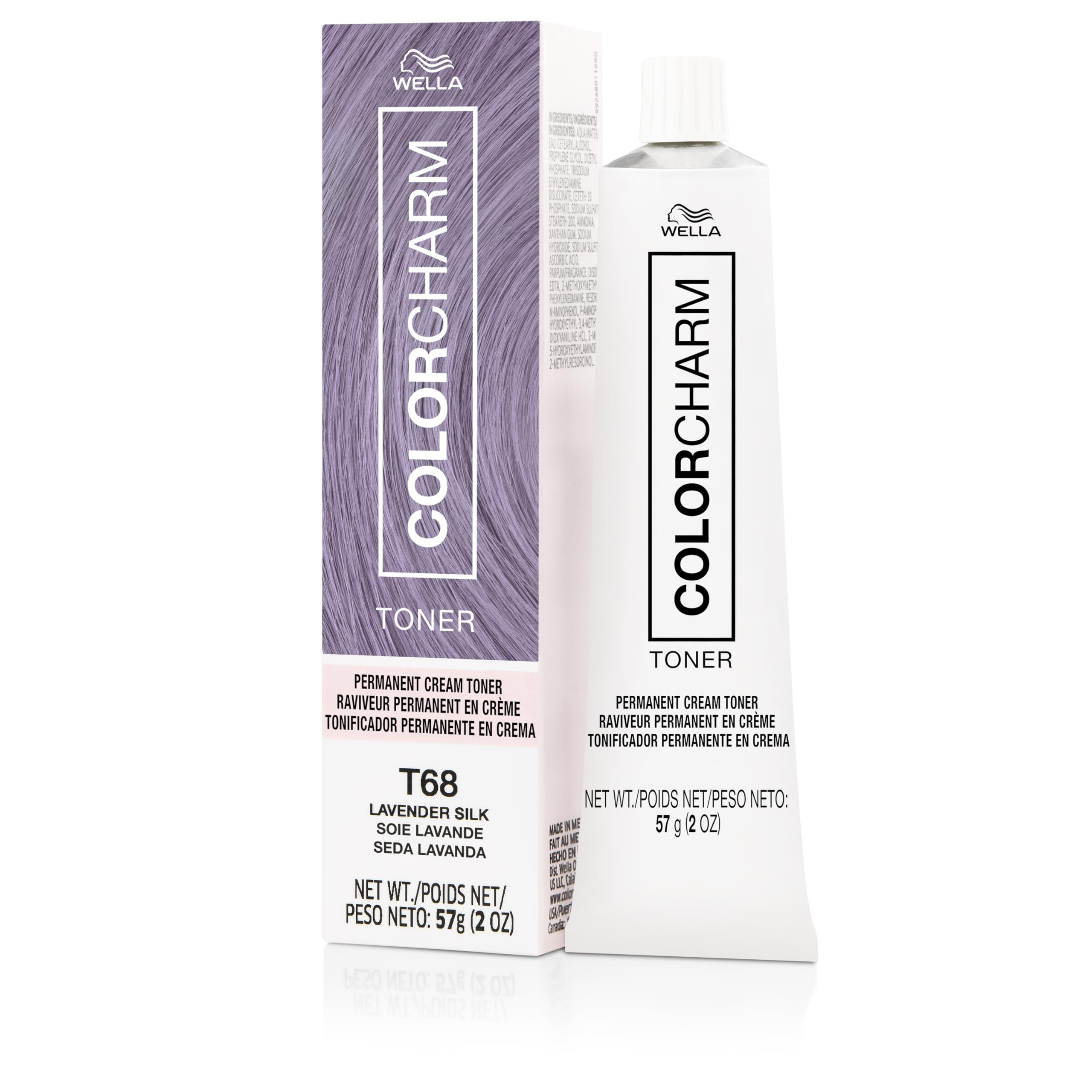 COLORCHARM Permanent Crème Hair Toner | Free of Animal-Derived Ingredients, Parabens Free & Gluten Free | 2 oz