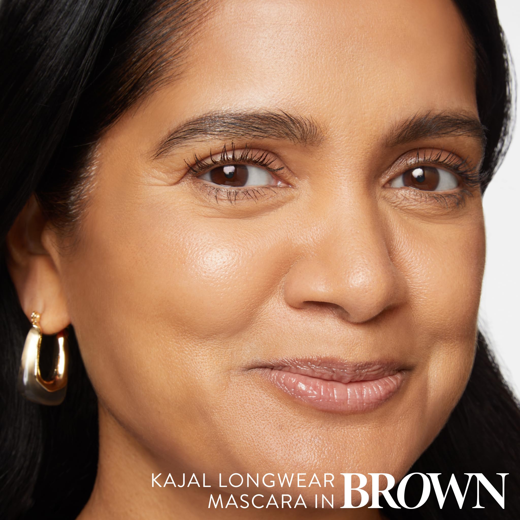 LAURA GELLER NEW YORK Kajal Longwear Mascara – Black – Volumizing, Lengthening, & Defining Mascara - Smudge‑Proof & Flake‑Proof Wear, Buildable Formula
