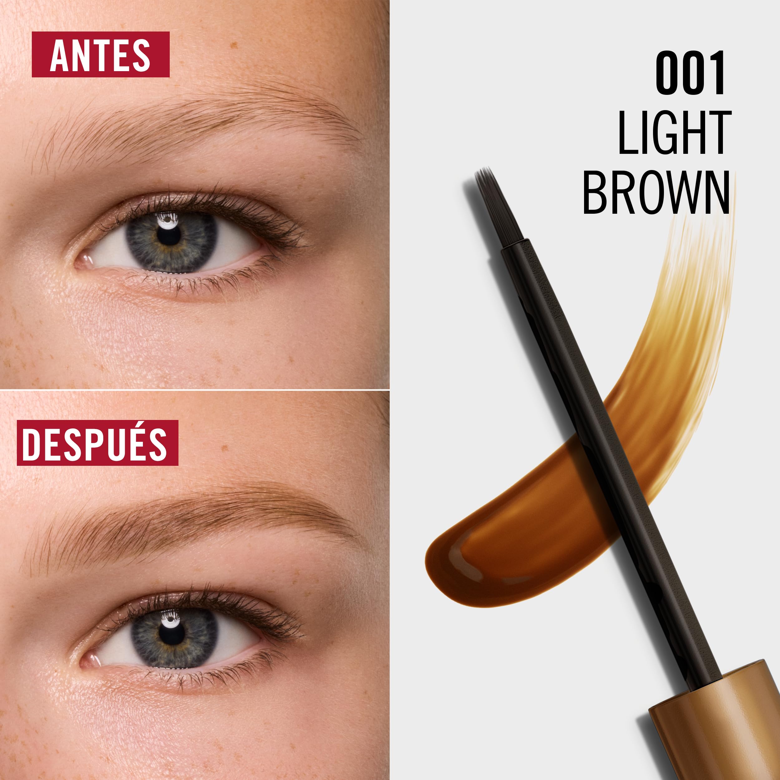 Rimmel Wonder’Bond Brow Filler Peel‑Off Tint, Medium Brown, Semi‑Permanent Brow Tint with Biotin for Fuller, Thicker Brows, Waterproof & Transfer‑Proof, 2‑in‑1 Tint & Brow Mask, Vegan, 7.7ml