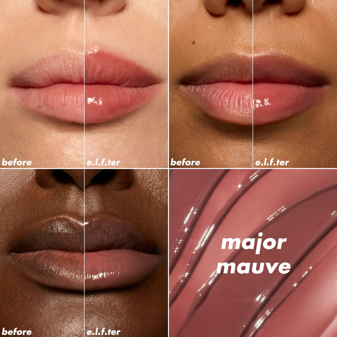e.l.f. Glow Reviver Plumping Lip Oil, Tinted Lip Plumper for a High-Shine, Plump Finish, Infused with Jojoba Oil, Vegan & Cruelty-Free, Piggy Bank