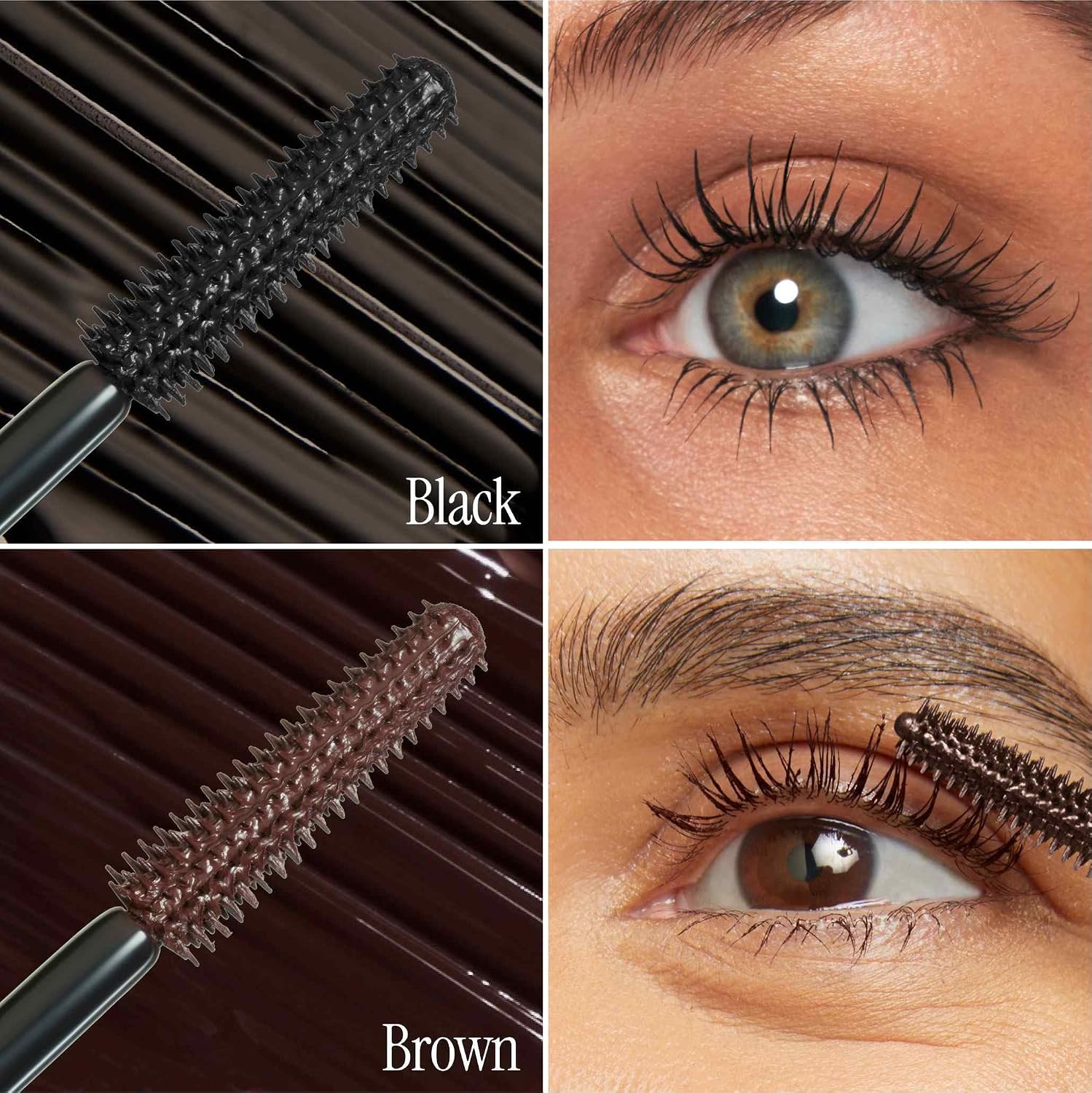 LAURA GELLER NEW YORK Night-N-Day Magnifying Mascara Kit, Holiday ’25 – Black & Brown Duo for Length, Lift & Definition – Buildable, Clump-Free Formula for Natural Day Looks & Bold Night Glam Halalzen