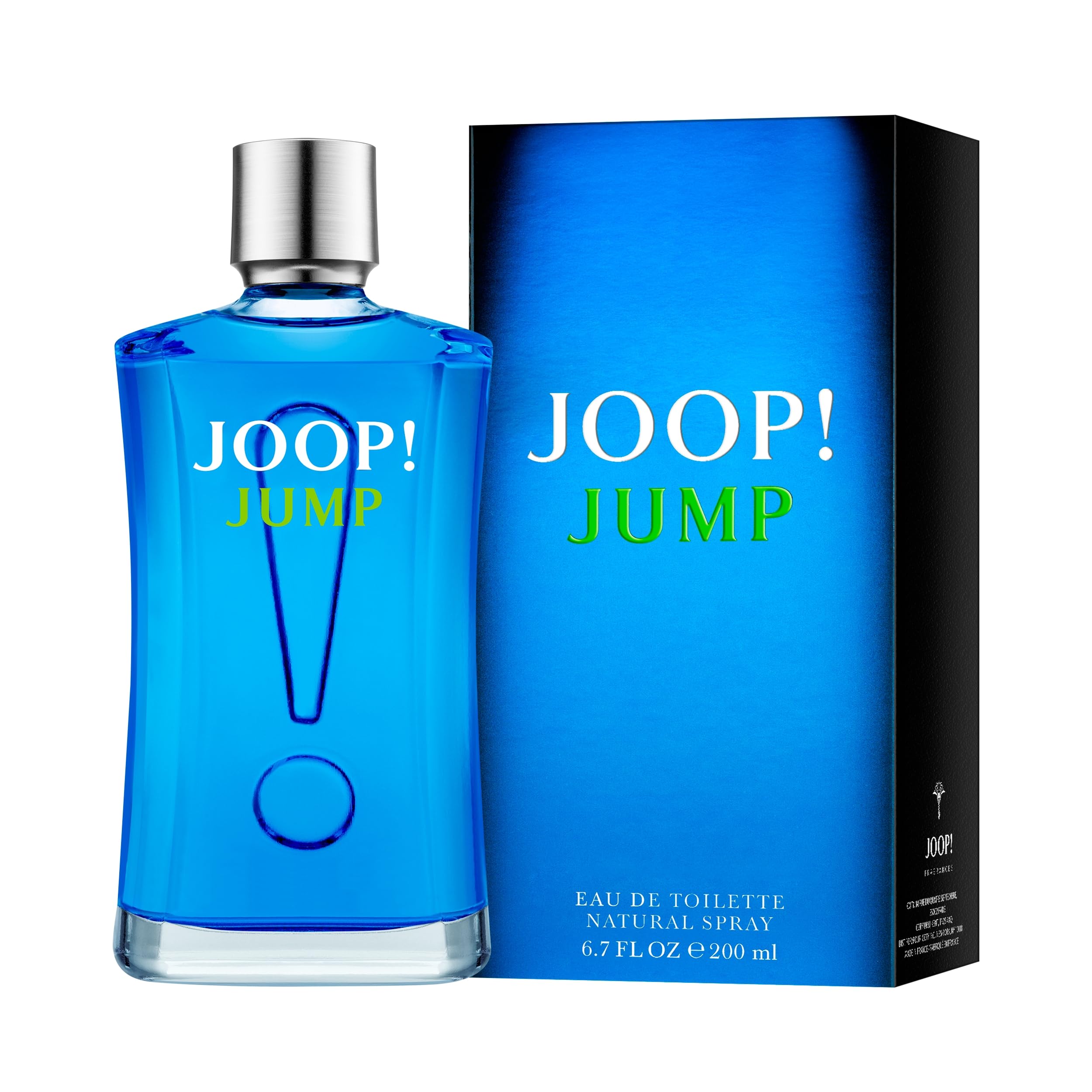 JOOP! Jump - Eau de Toilette for Men - Citrus & Aromatic Fragrance with Notes Of Grapefruit, Heliotrope and Vetiver - Medium Longevity