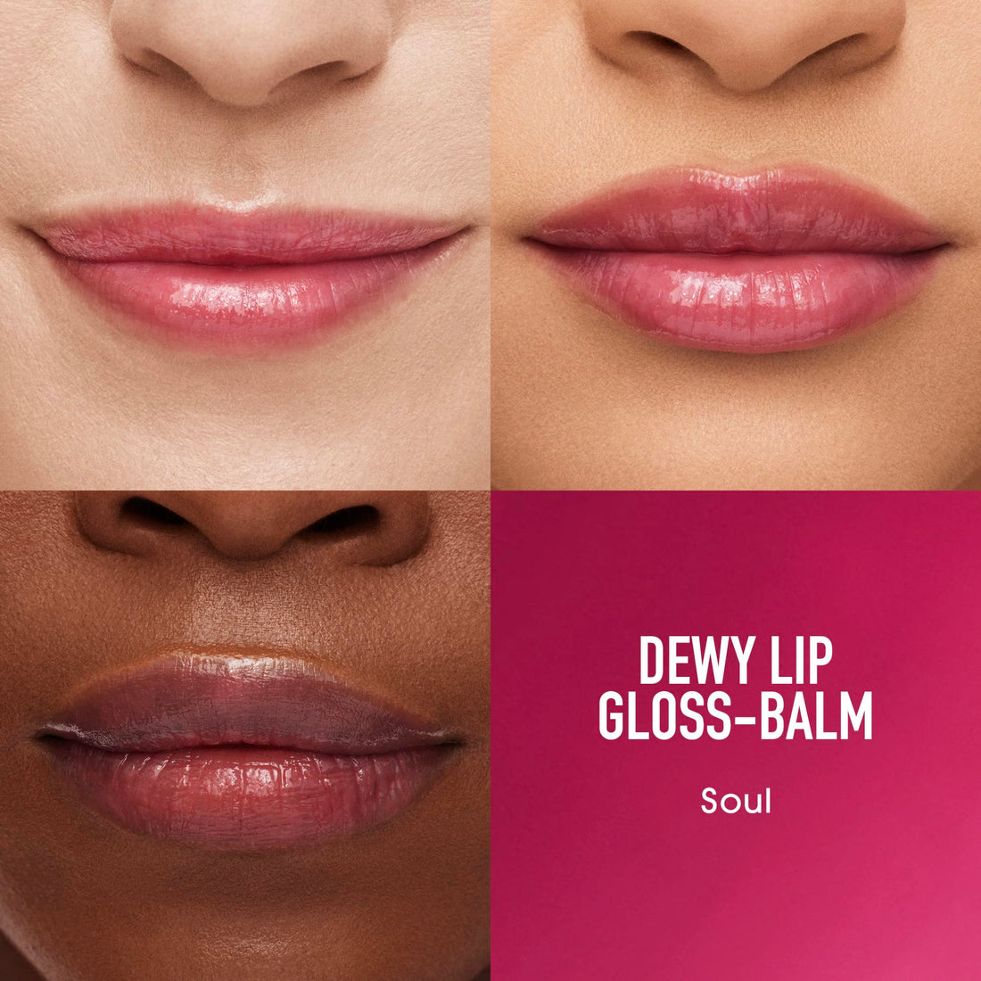 bareMinerals Dewy Lip Gloss-Balm - Hydrating Lip Gloss + Tinted Lip Balm Hybrid, Shine Finish + 24HR Hydration, For Soft + Smooth Lips, Non-Sticky, Vegan Halalzen