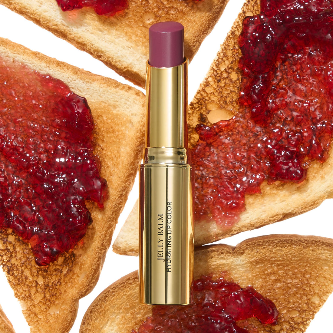 LAURA GELLER NEW YORK Jelly Balm Moisturizing Tinted Lip Balm - A Latte Love - Hydrating Vitamin E - Semi-Shine Finish