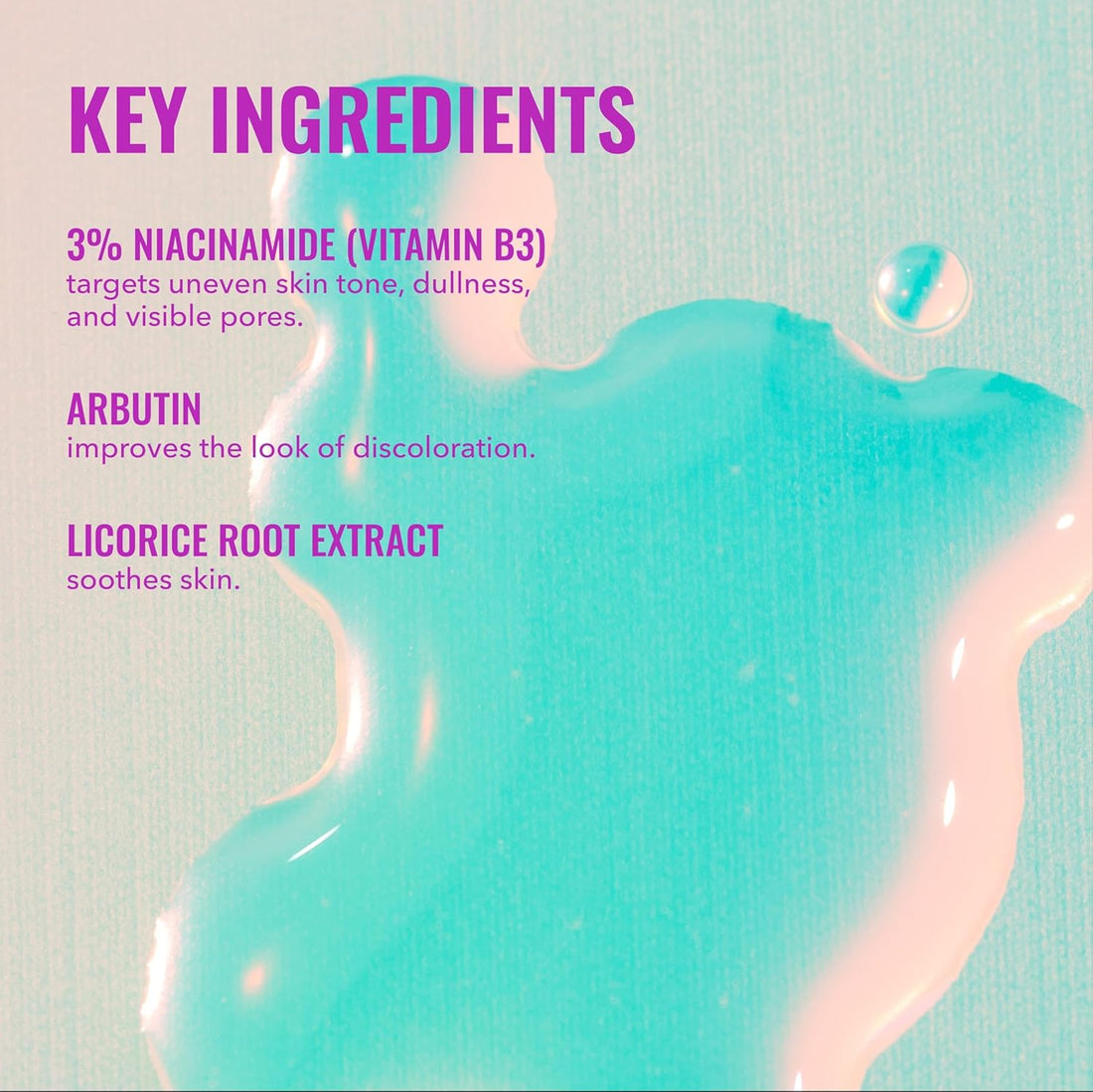 Good Molecules Niacinamide Brightening Toner Facial Toner with Niacinamide, Vitamin C and Arbutin for Even Tone, Enlarged Pores Skincare for Face