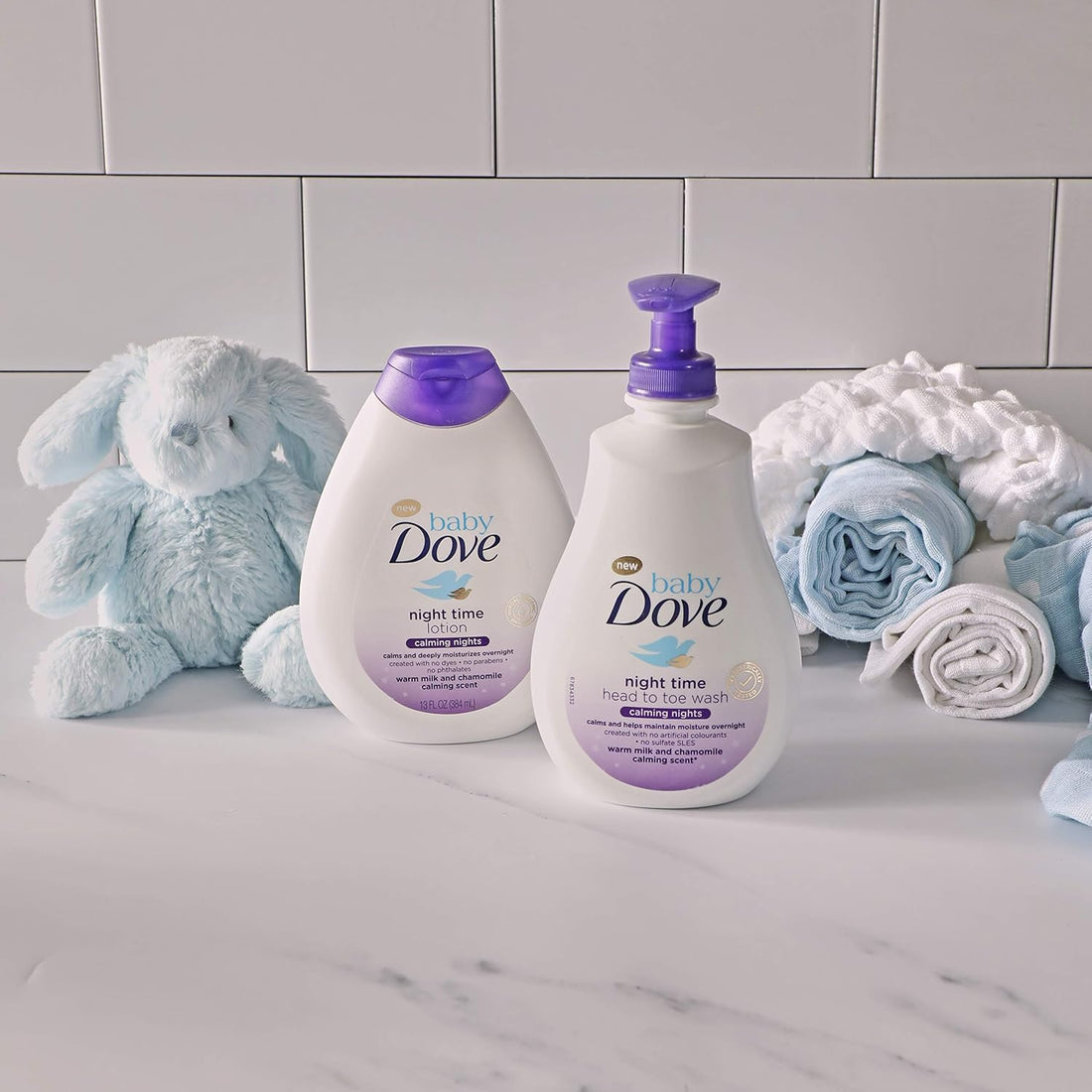 Baby Dove Calming Nights Lotion 400 ml Halalzen