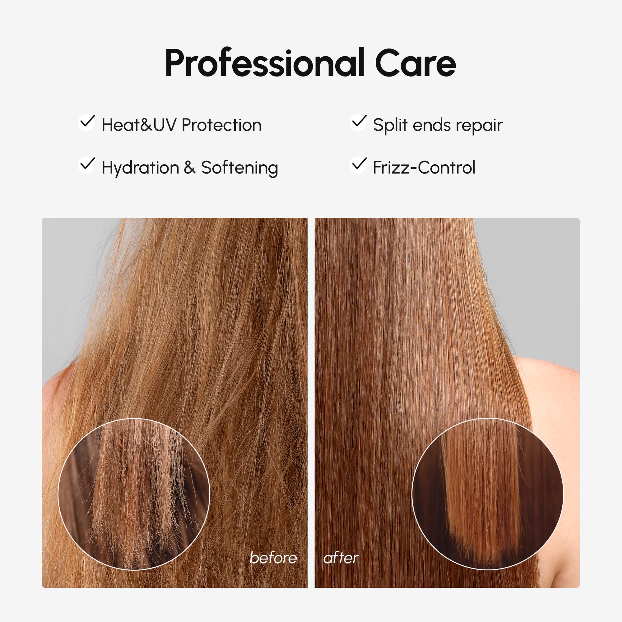 MAREE Hair Oil for Frizzy Hair with Argan Oil, Keratin & Biotin – Hair Serum for Dry and Curly Hair Gloss – Frizz Control Hair Care Products for Women – Aceite Para el Cabello – Keratin Hair Treatment Halalzen