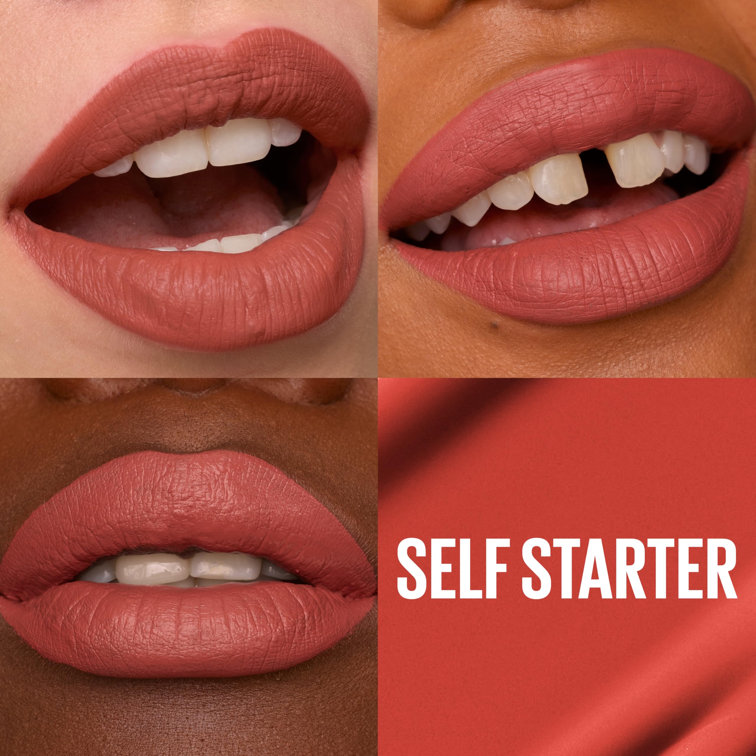 Maybelline Super Stay Matte Ink Liquid Lipstick Makeup, Long Lasting High Impact Color, Up to 16H Wear, Mover, Brown, 1 Count, Packaging May Vary