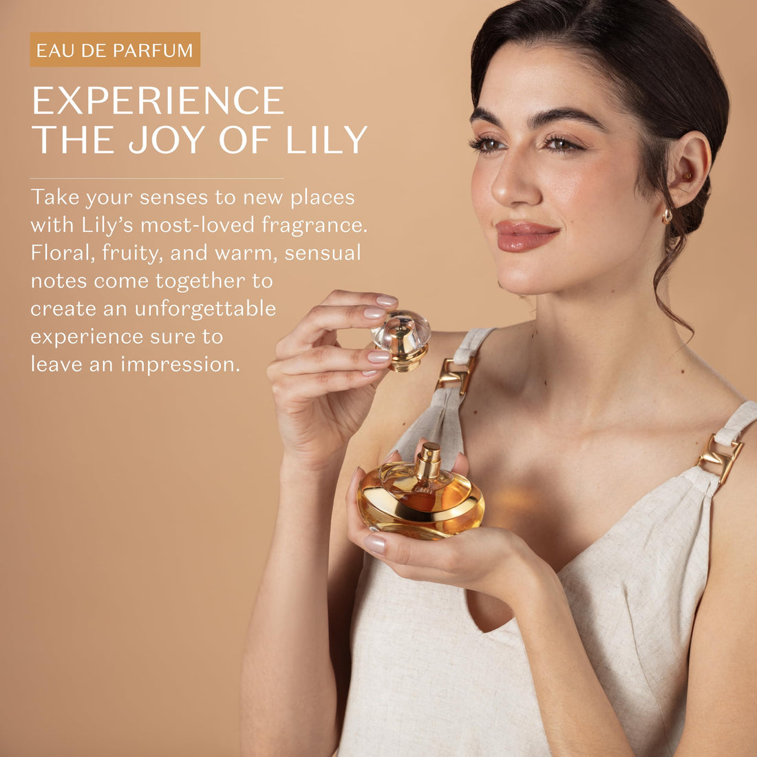 O Boticário Lily Eau de Parfum - Long Lasting Perfume for Women - 2.5 oz / 75 ml, Premium Brazilian Floral Fragrance with Lily & Jasmine Notes, Elegant Signature Scent, Women's Perfume Gift