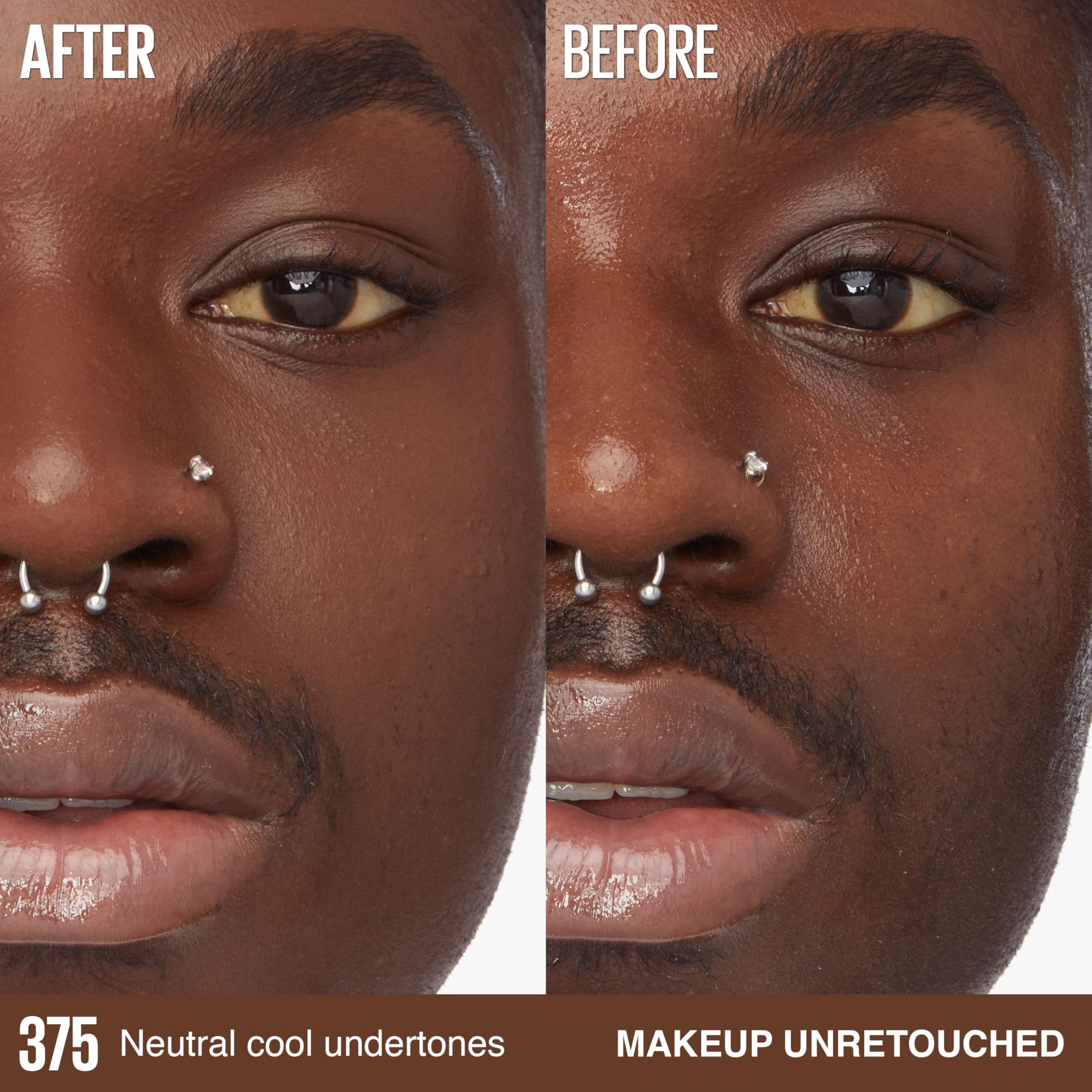 Maybelline Super Stay Lumi-Matte Foundation, Lightweight and Buildable Full Coverage Foundation Makeup For Up To 30HR Wear, 125, 1 Count