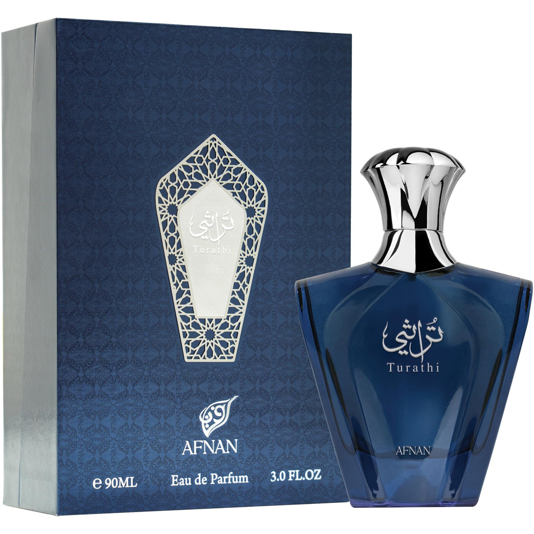 Afnan Turathi Blue Eau de Parfum Spray for Men, 90ml