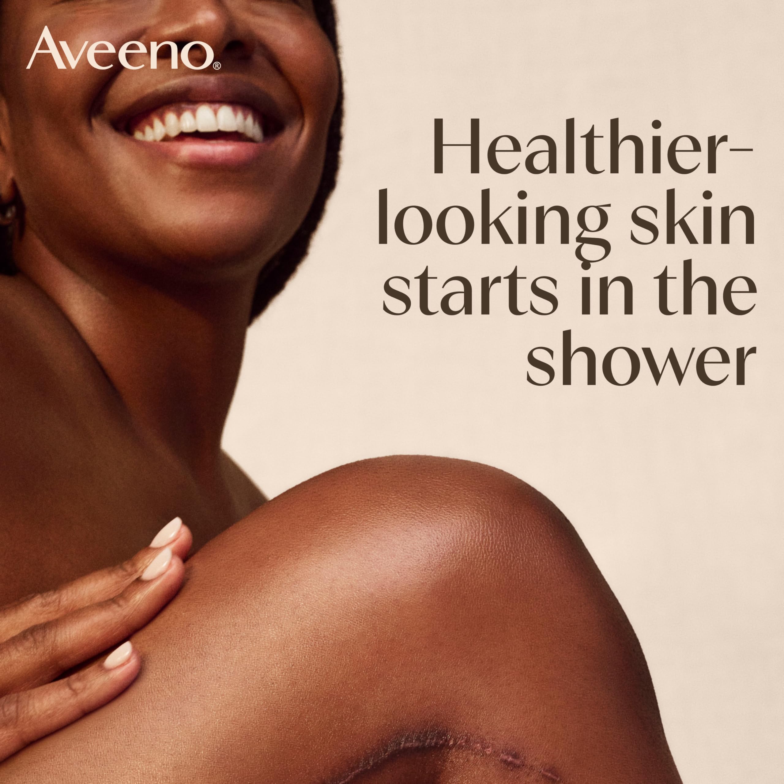 Aveeno Daily Moisturising Body Wash (1x 500ml), Gentle Body Wash with Soothing Colloidal Oatmeal, Nourishing Body Cleanser for Sensitive and Normal to Dry Skin