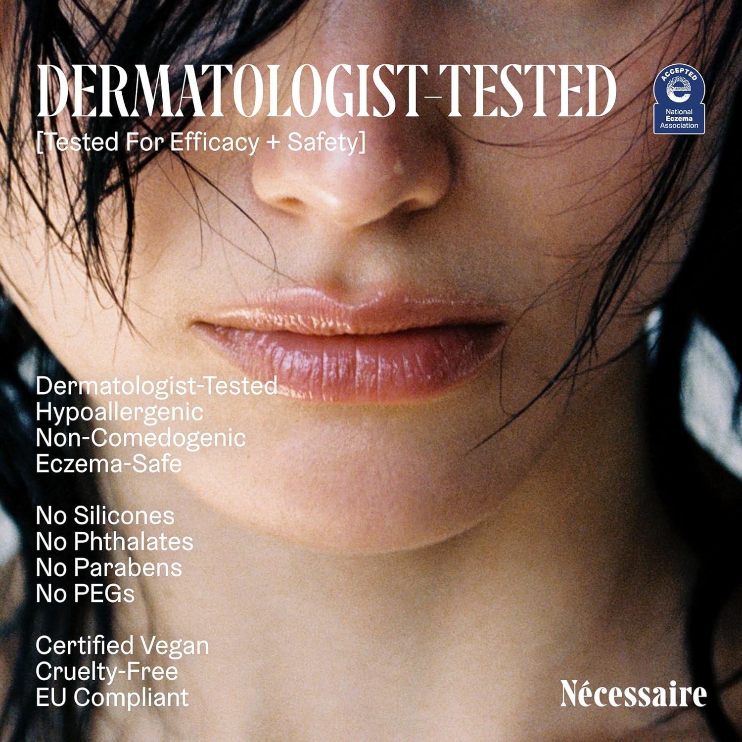 Nécessaire The Lip Balm | Hydrating Hyaluronic Acid Lip Balm for Women and Men, Mint Oil with Niacinamide + Essential Ceramides. Non-Comedogenic Lip Balm for Dry Lips – 15 ml / 0.5 fl oz Halalzen