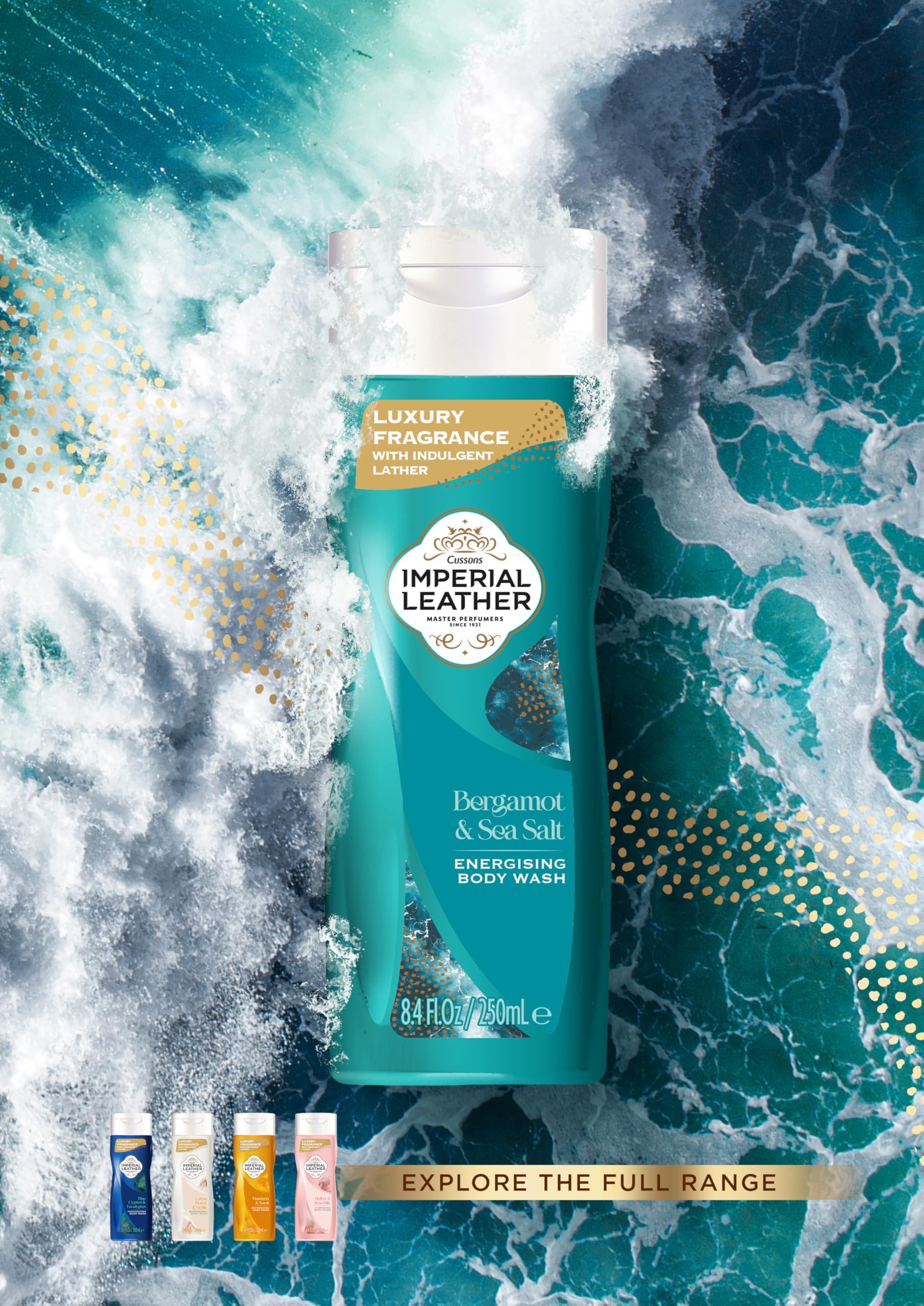 Imperial Leather Body Wash Cotton Flower & Vanilla 250ml