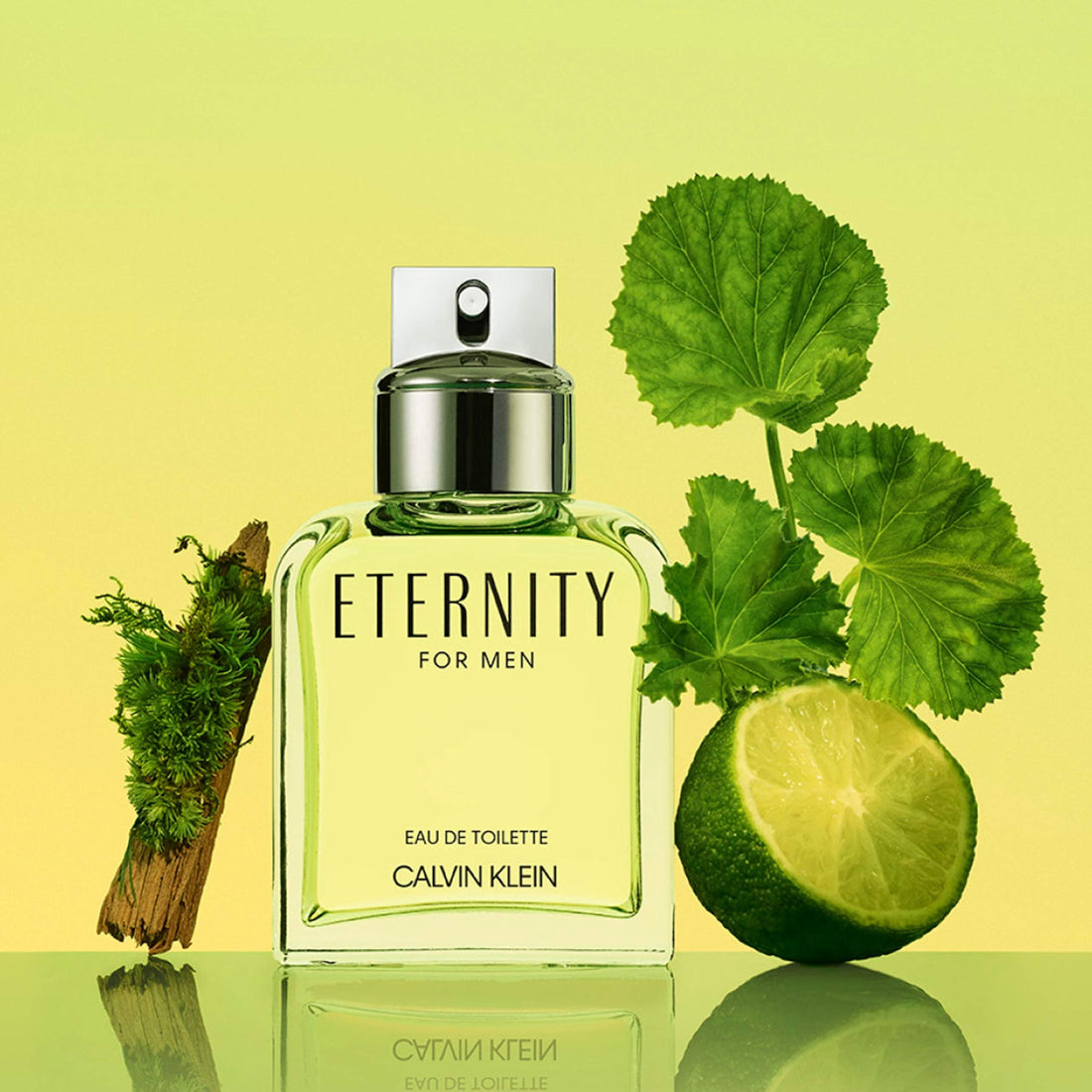 Calvin Klein Eternity, Eau de Toilette for Men, Fougere Fragrance with Notes of Bergamot, Geranium and Moss, Medium Longevity