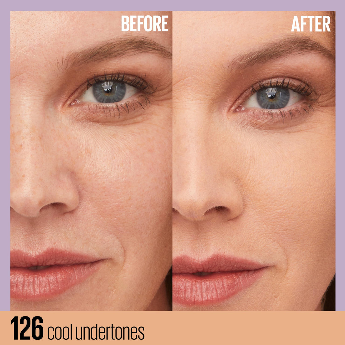 Maybelline New York Super Stay up to 30HR Lumi-Matte Foundation, Medium-Full Coverage, Vegan Formula*, Amino Acids, Niacinamide, Vitamin E, All Day Wear - Shade: 118 Halalzen