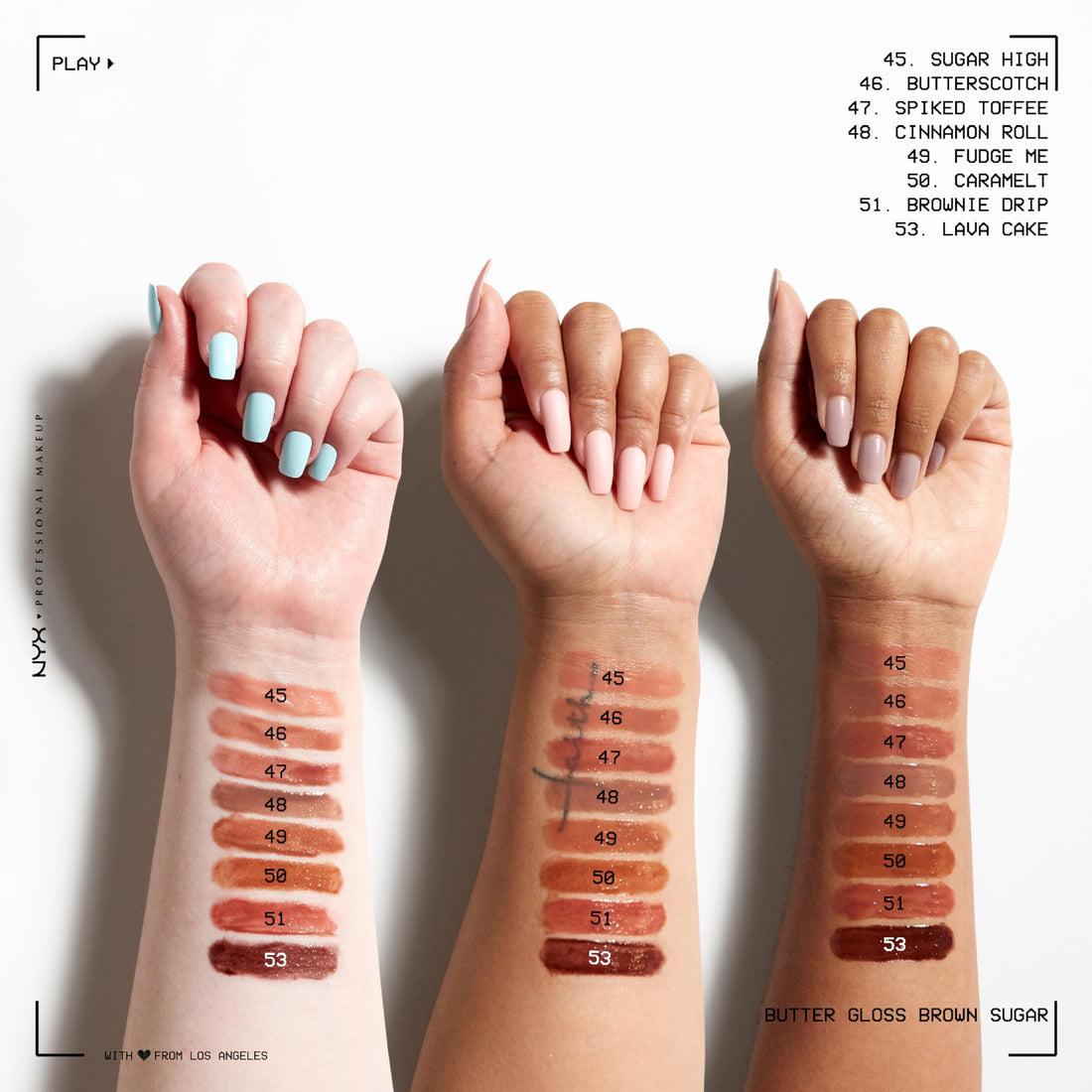 NYX PROFESSIONAL MAKEUP Butter Gloss, Non-Sticky Lip Gloss - Madeleine (Mid-Tone Nude)