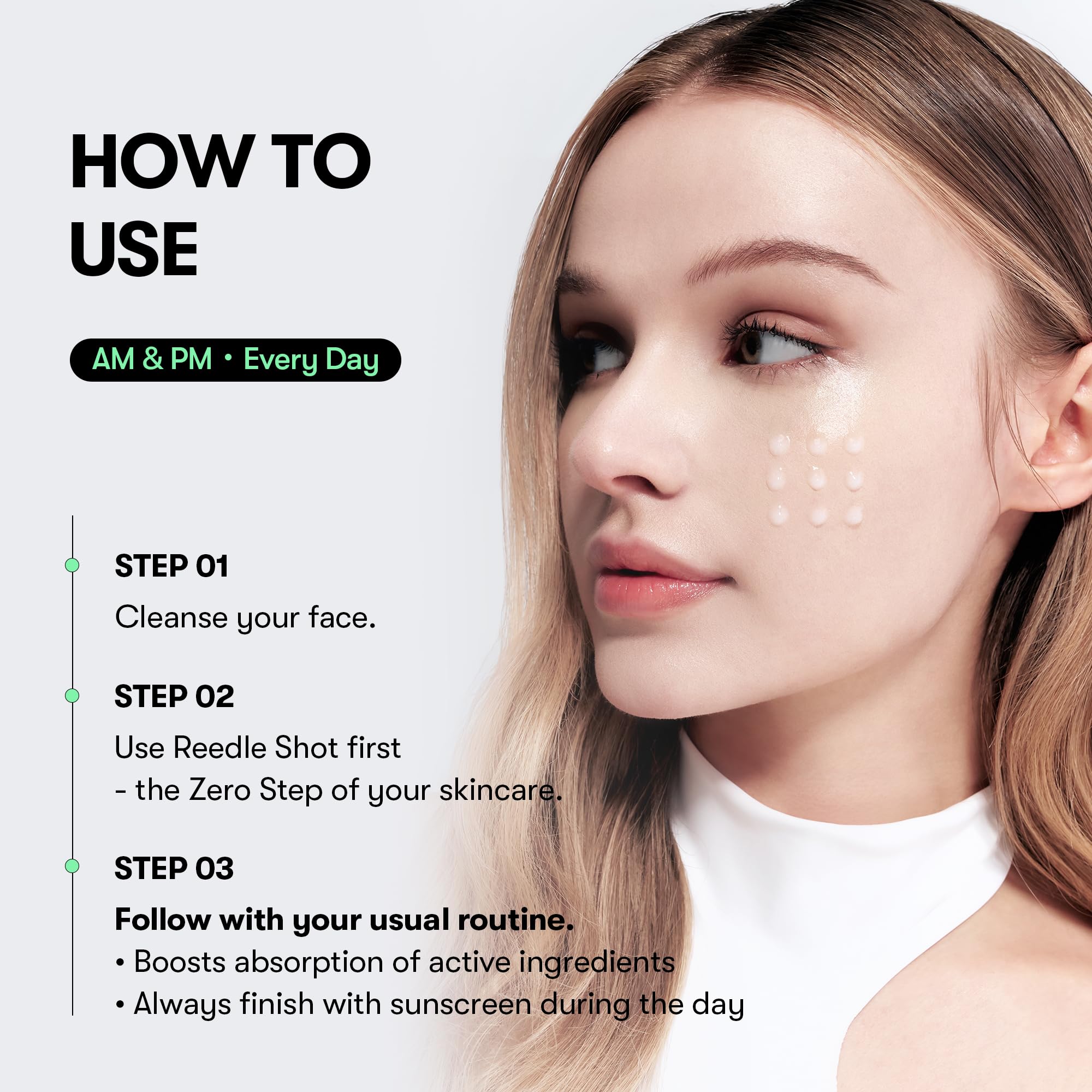 VT COSMETICS CICA Reedle Shot 300, Spicule Microneedling Serum for Pore Care & Exfoliation, Exosome & Centella Asiatica for Glass Skin, Smooth Skin Texture, Korean Skin Booster (1.69 Fl Oz / 50ml) Halalzen