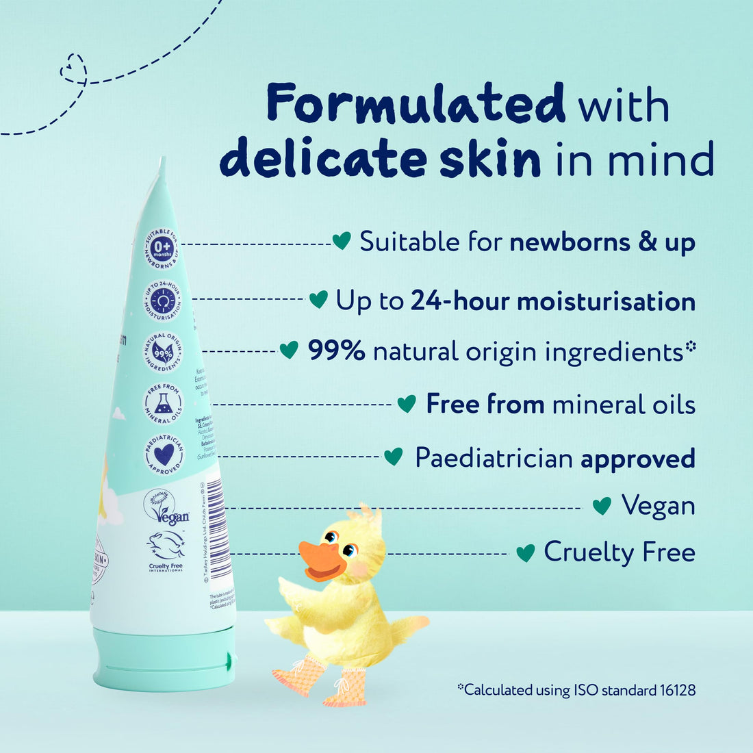 Childs Farm Baby Nappy Cream, Fragrance Free | Soothing, Moisturising & Hydrating | Suitable for Newborns with Dry, Sensitive & Eczema-prone Skin, 100ml Halalzen