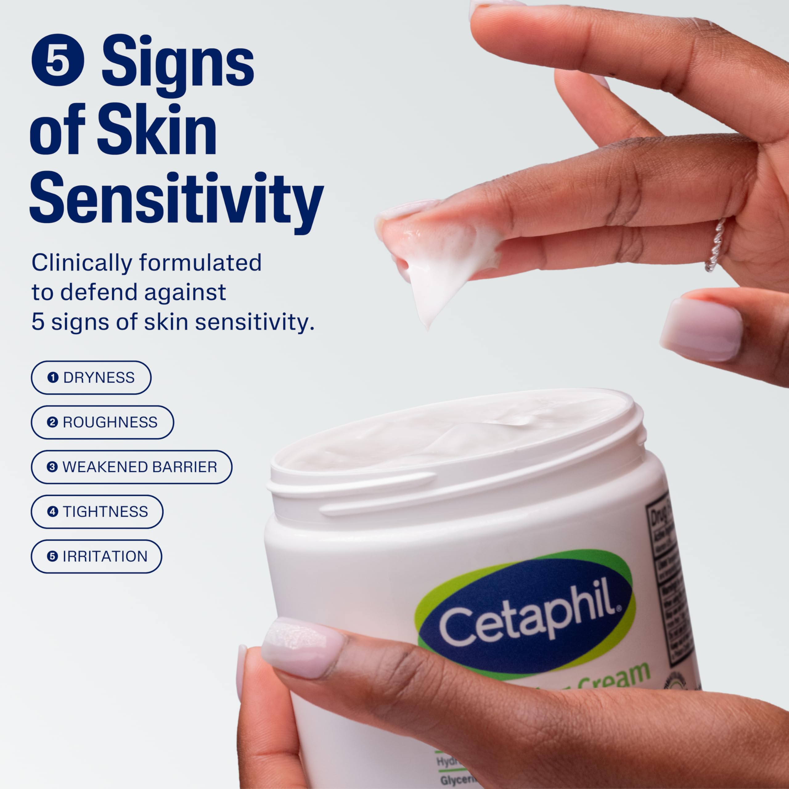 Cetaphil Body Moisturiser, 453g, Moisturising Cream For Dry to Very Dry, Sensitive Skin, With Niacinamide & Vitamin E, Packaging May Vary