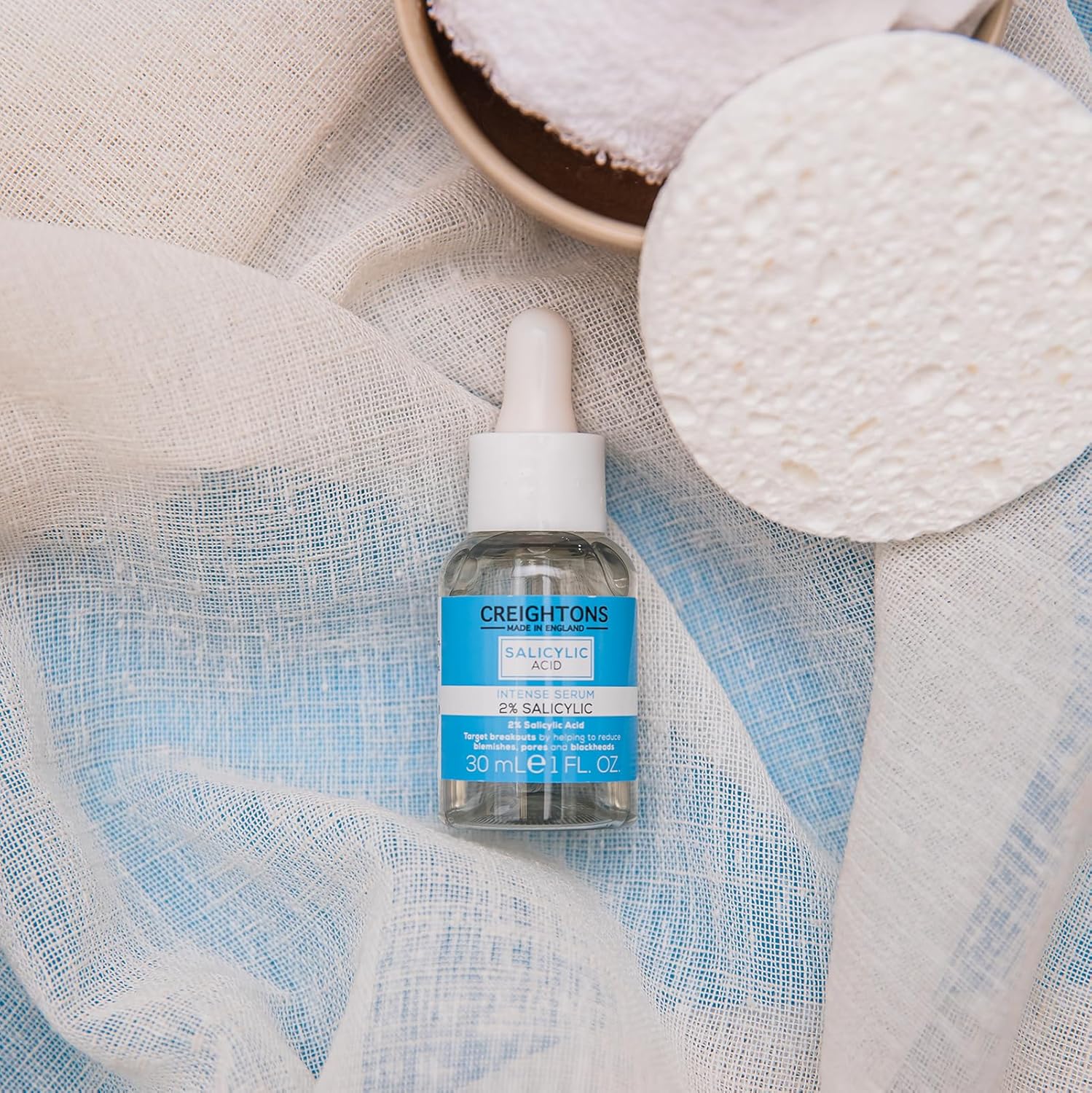Creightons Salicylic Acid Intense Serum 2% (30ml) – Reduces Blemishes, Pores & Blackheads | Dermatologically Tested, Vegan & Cruelty-Free | For Oily/Blemish-Prone Skin