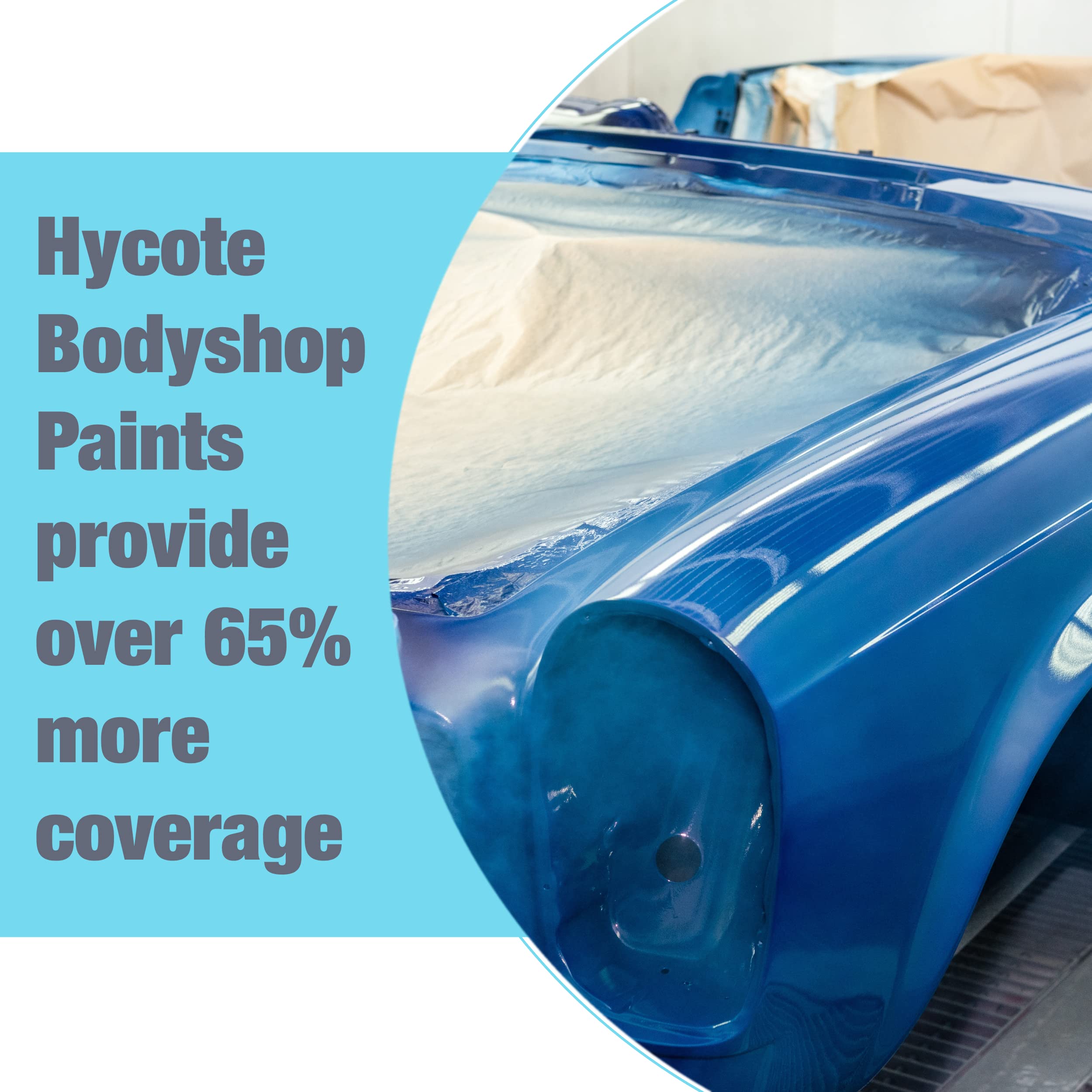 Hycote Bodyshop High Build Aerosol Car Spray Paint, Grey Primer, 400 ml Halalzen