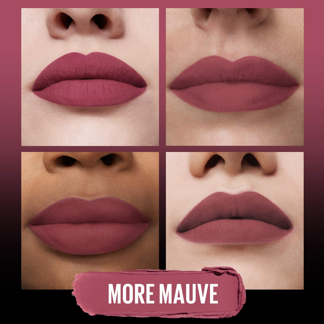 Maybelline Color Sensational Ultimatte Matter Lippenstift, nicht austrocknend, intensive Farbpigmente, More Truffle, Kakaobraun, 1 Stück