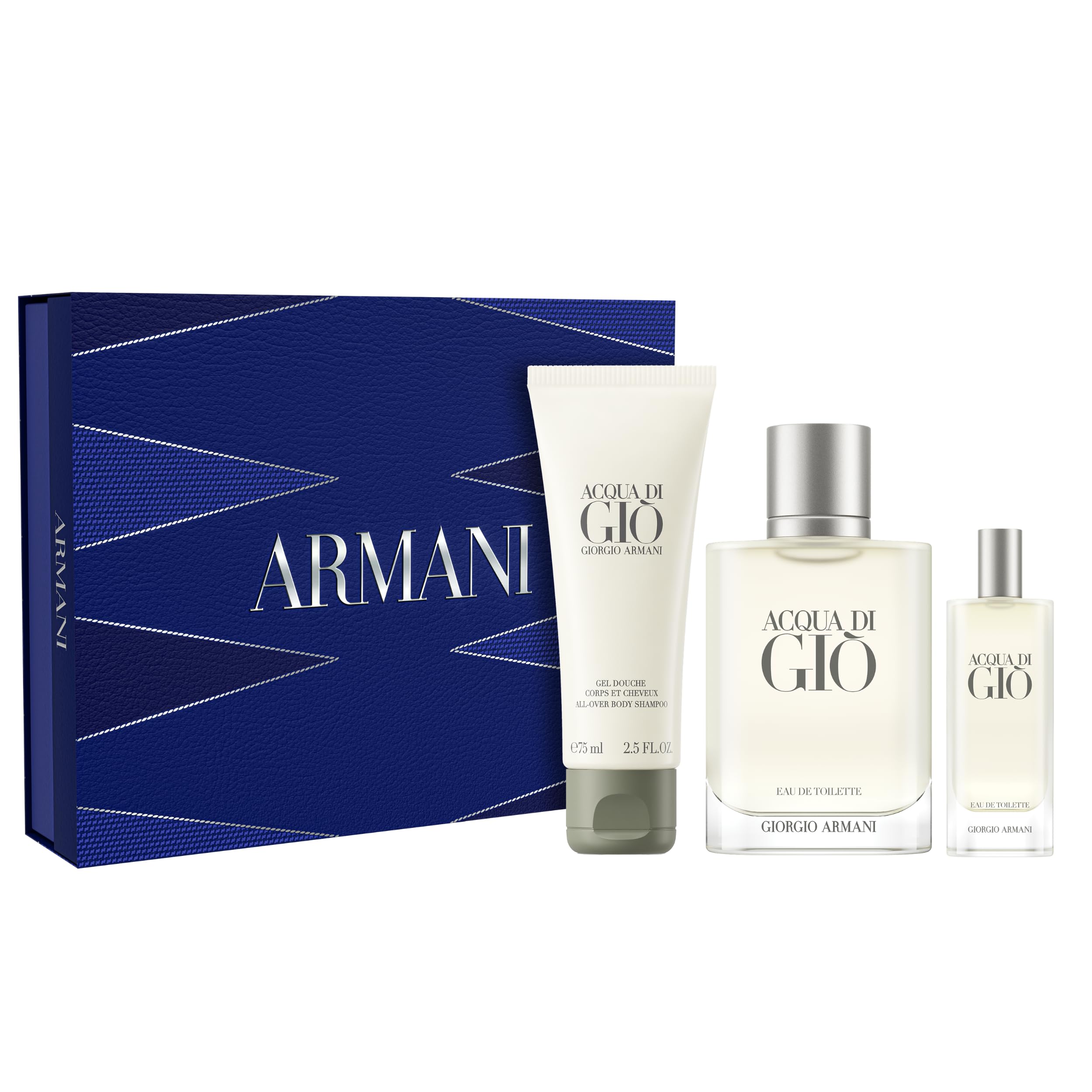 Armani Beauty - Acqua di Giò - Eau de Toilette - Cologne for Men - Long Lasting Fragrance with Bergamot notes, Jasmine, White Musks, Patchouli & Cedarwood