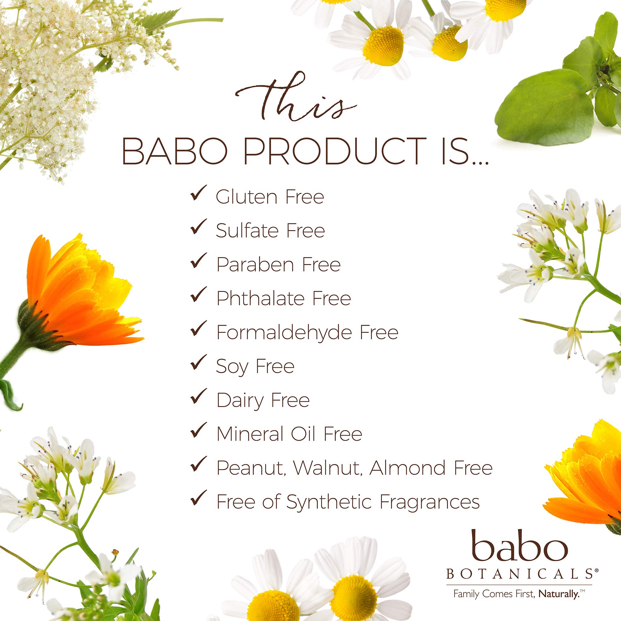 Babo Botanicals Moisturizing Oat & Calendula Conditioner – Silicone-Free, Lightly Scented Formula for Dry or Sensitive Hair – Gentle for Baby, Toddler, Kids & Family – Vegan Halalzen